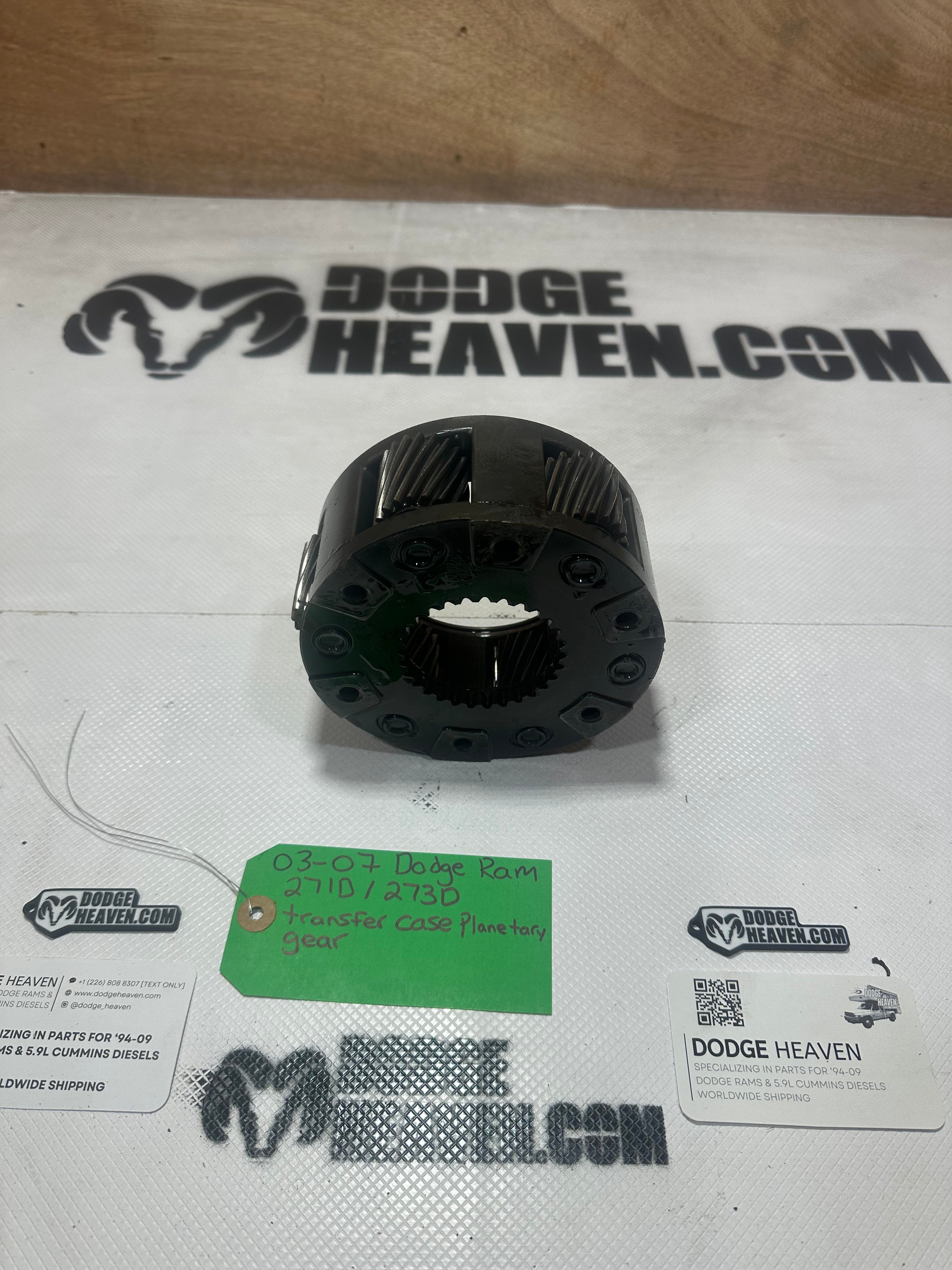 2003-2012 Dodge Ram Cummins 271D / 273D Transfer Case Planetary Gear (OEM)