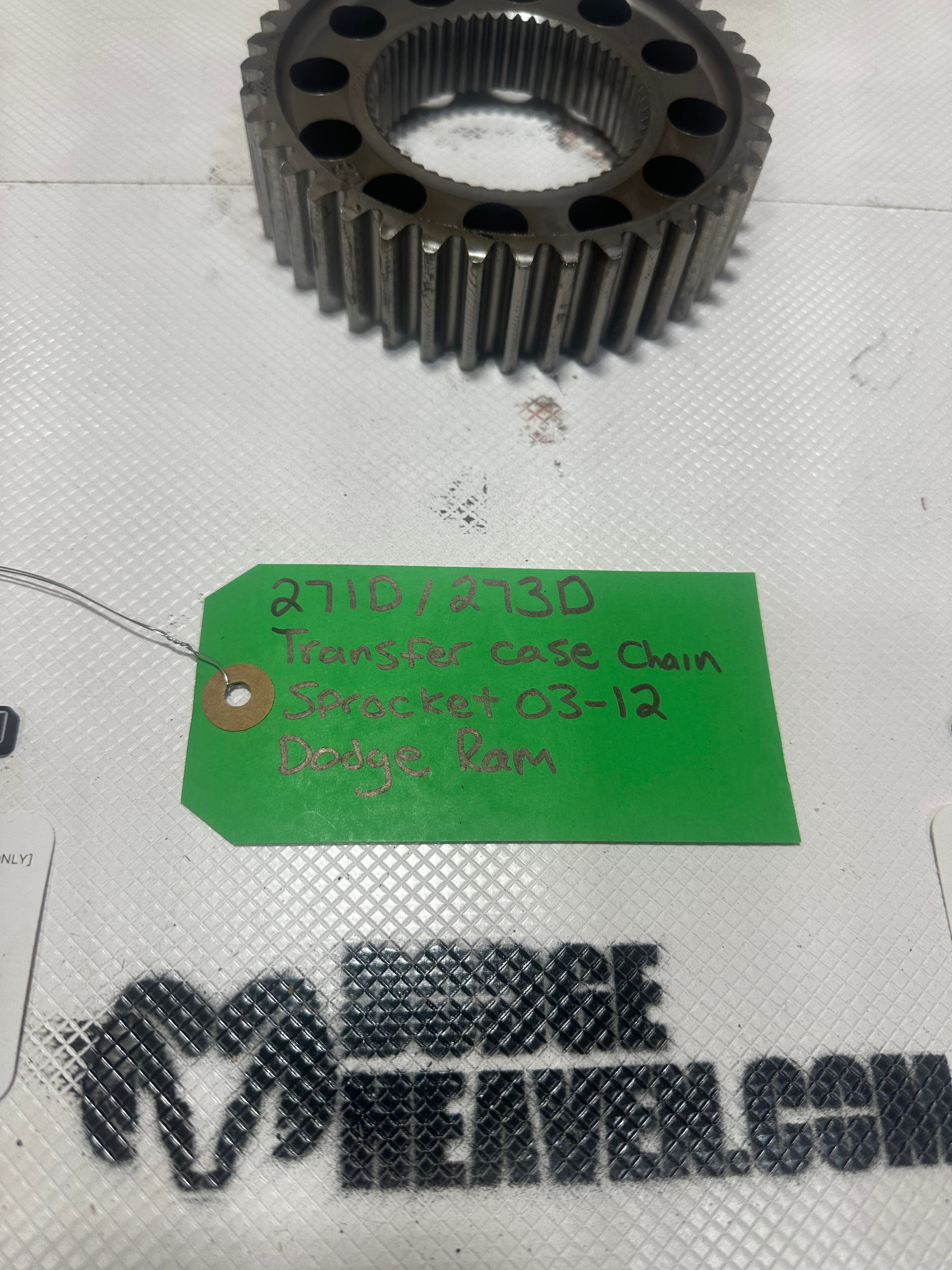 2003-2012 Dodge Ram Cummins 271D / 273D Transfer Case Chain Sprocket (OEM)