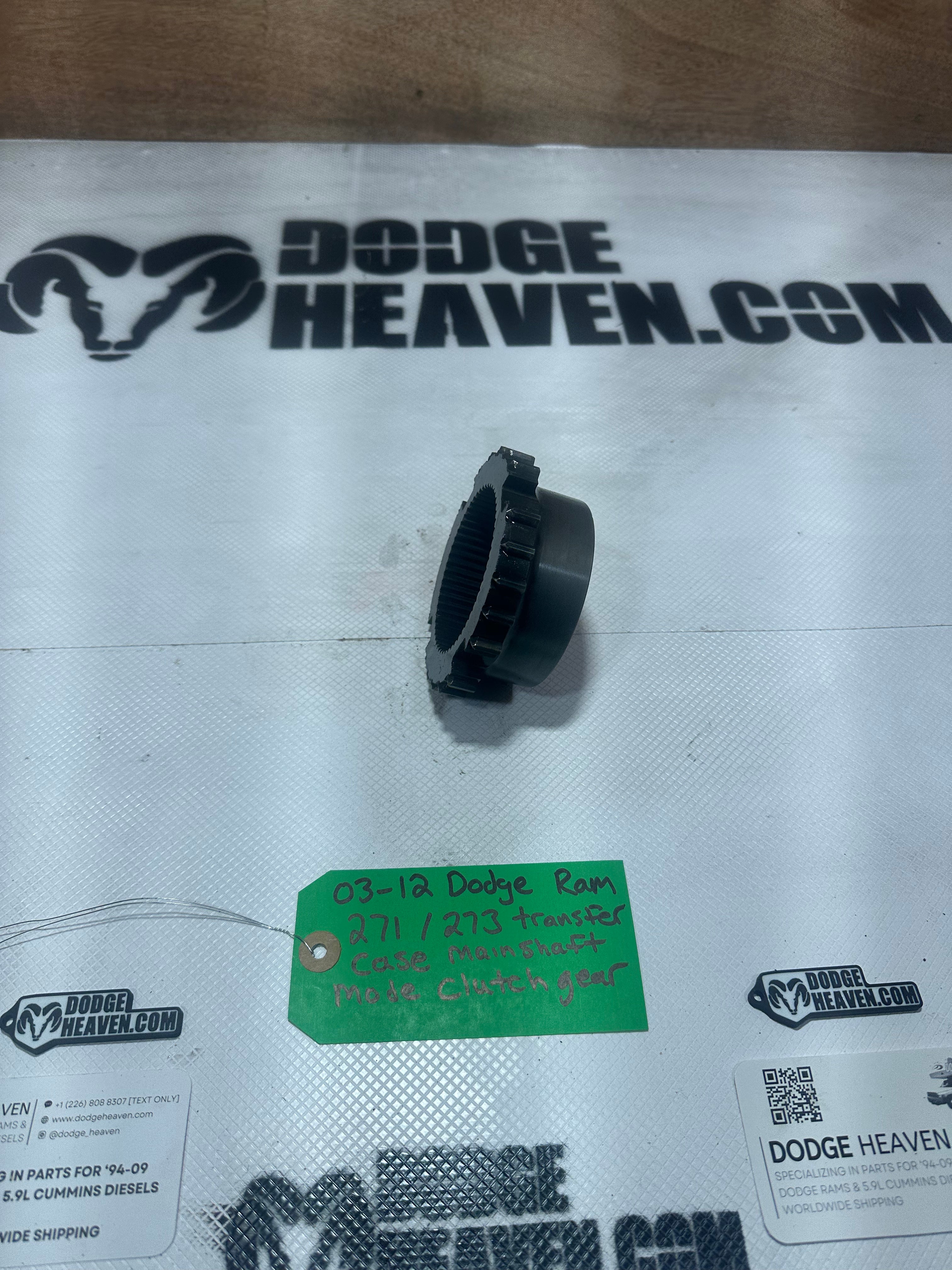 2003-2012 Dodge Ram 271D / 273D Transfer Case Mode Clutch Gear (OEM)