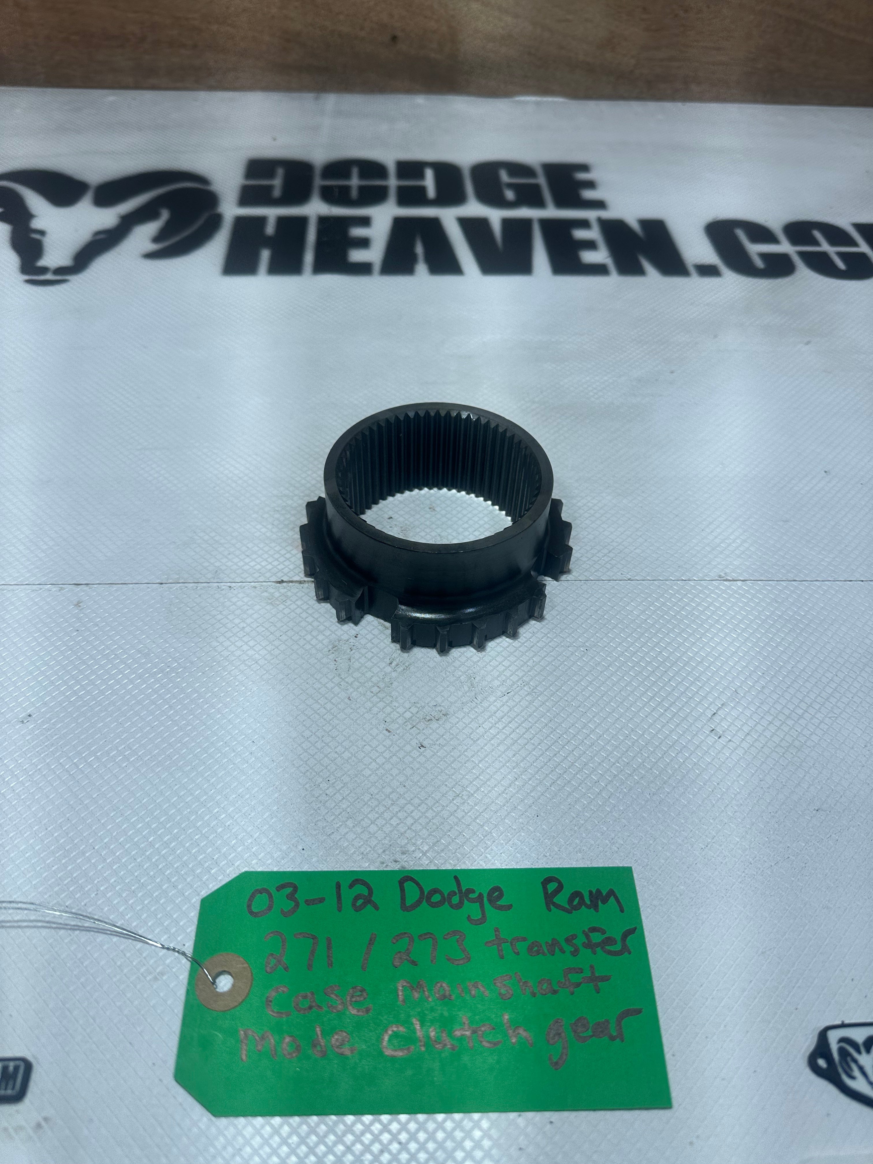 2003-2012 Dodge Ram 271D / 273D Transfer Case Mode Clutch Gear (OEM)