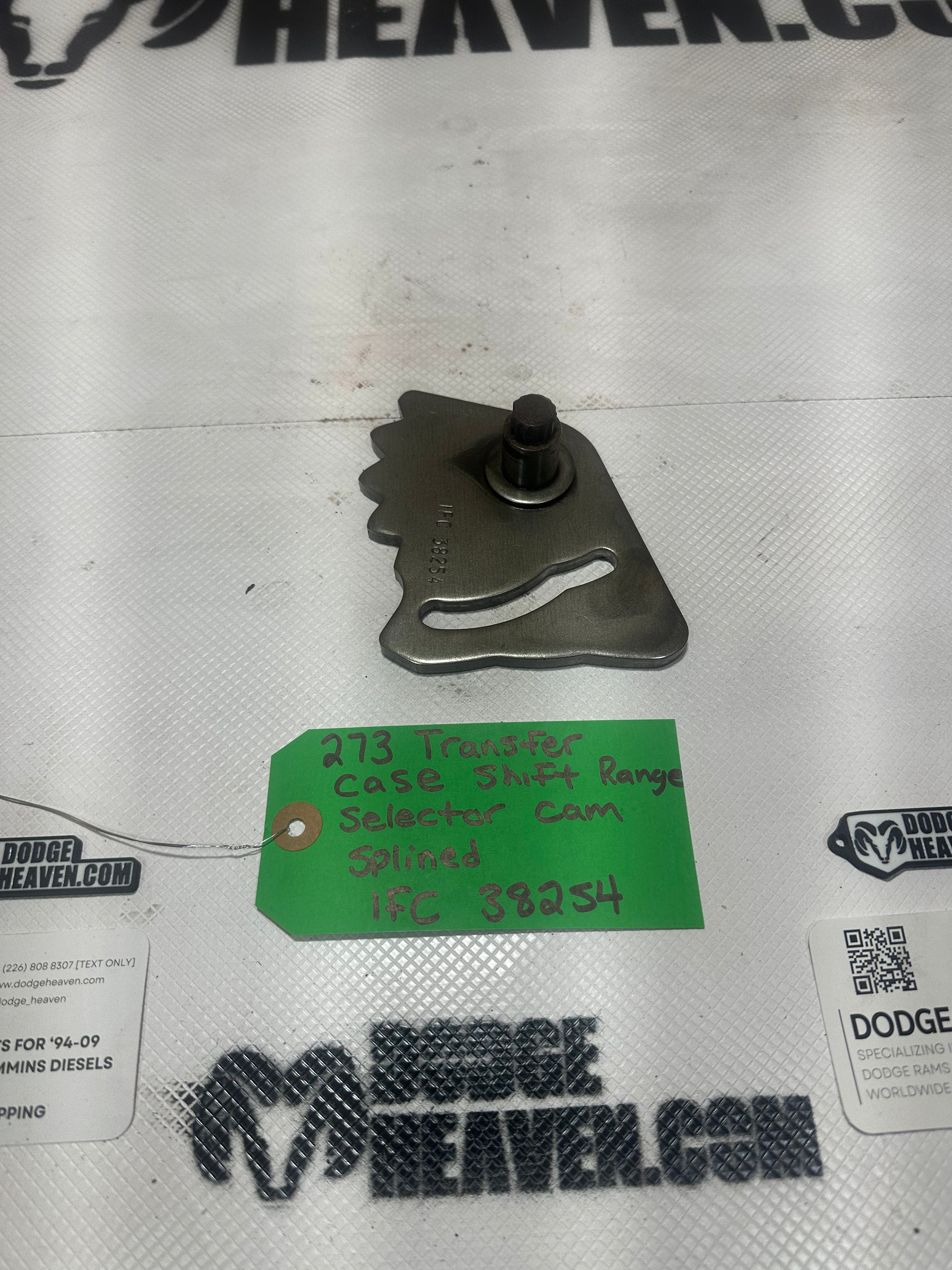 2003-2012 Dodge 273D Transfer Case Shift Range Selector Cam Splined (OEM)