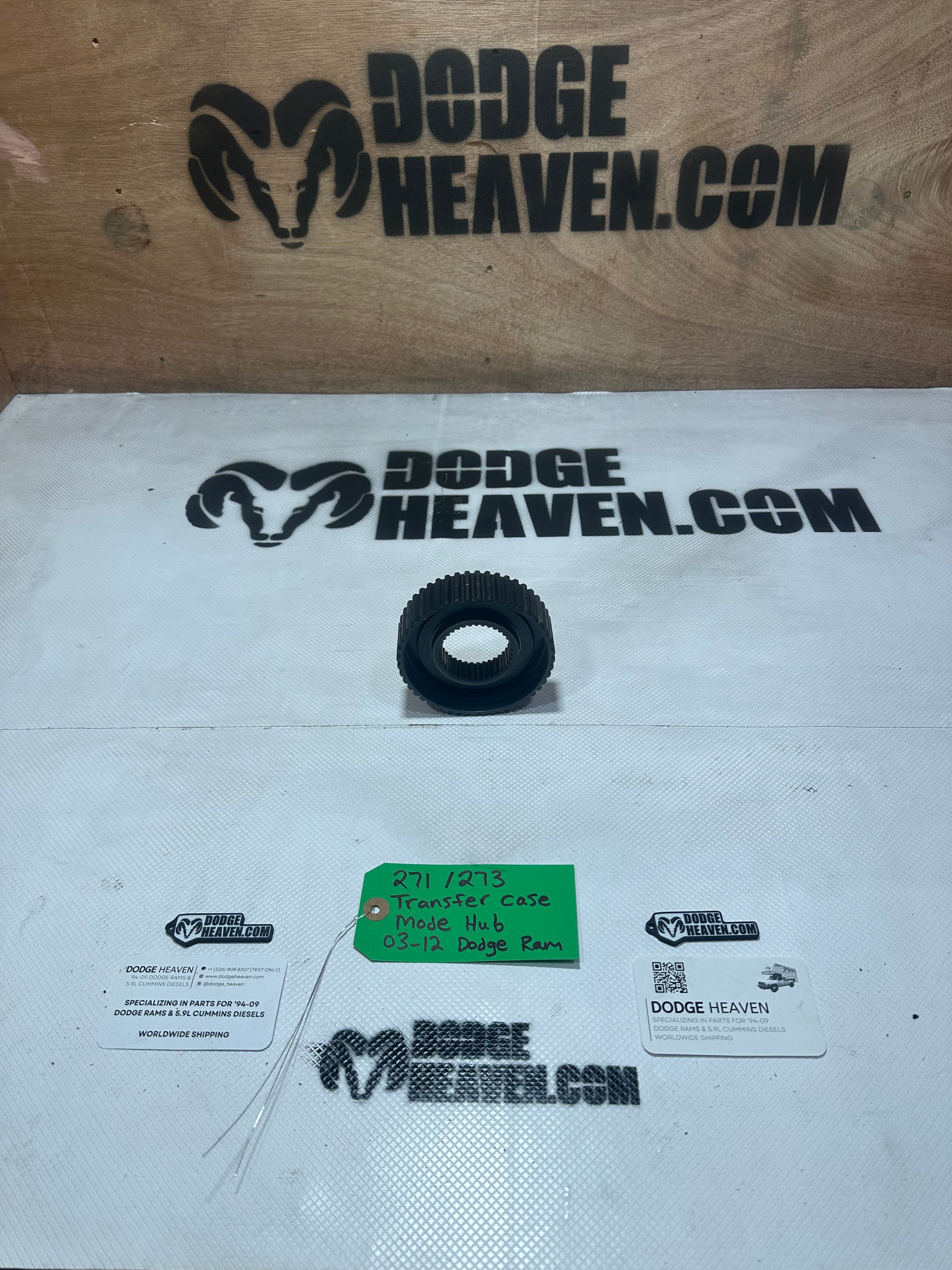 2003-2012 Dodge Ram 2500 3500 271D / 273D Transfer Case Mode Hub (OEM)