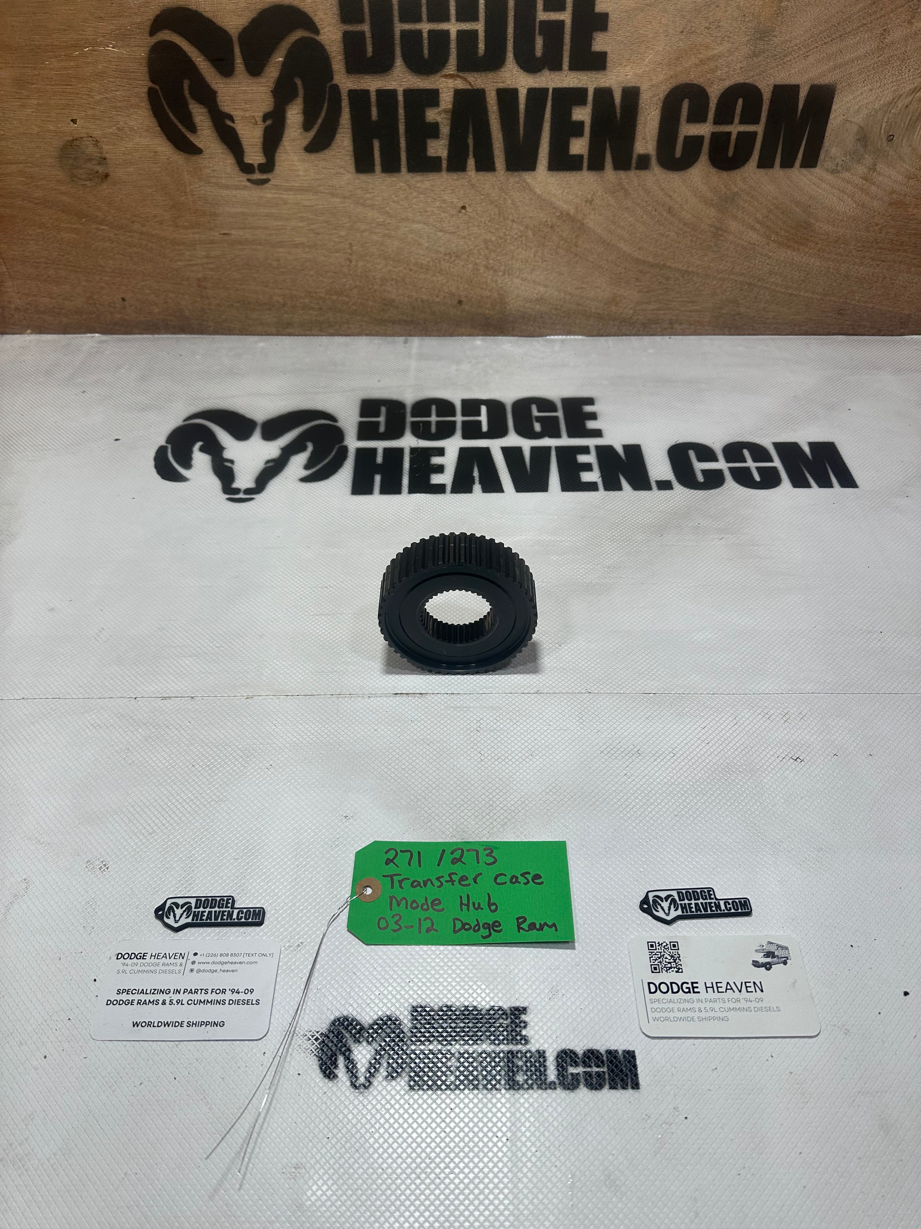 2003-2012 Dodge Ram 2500 3500 271D / 273D Transfer Case Mode Hub (OEM)