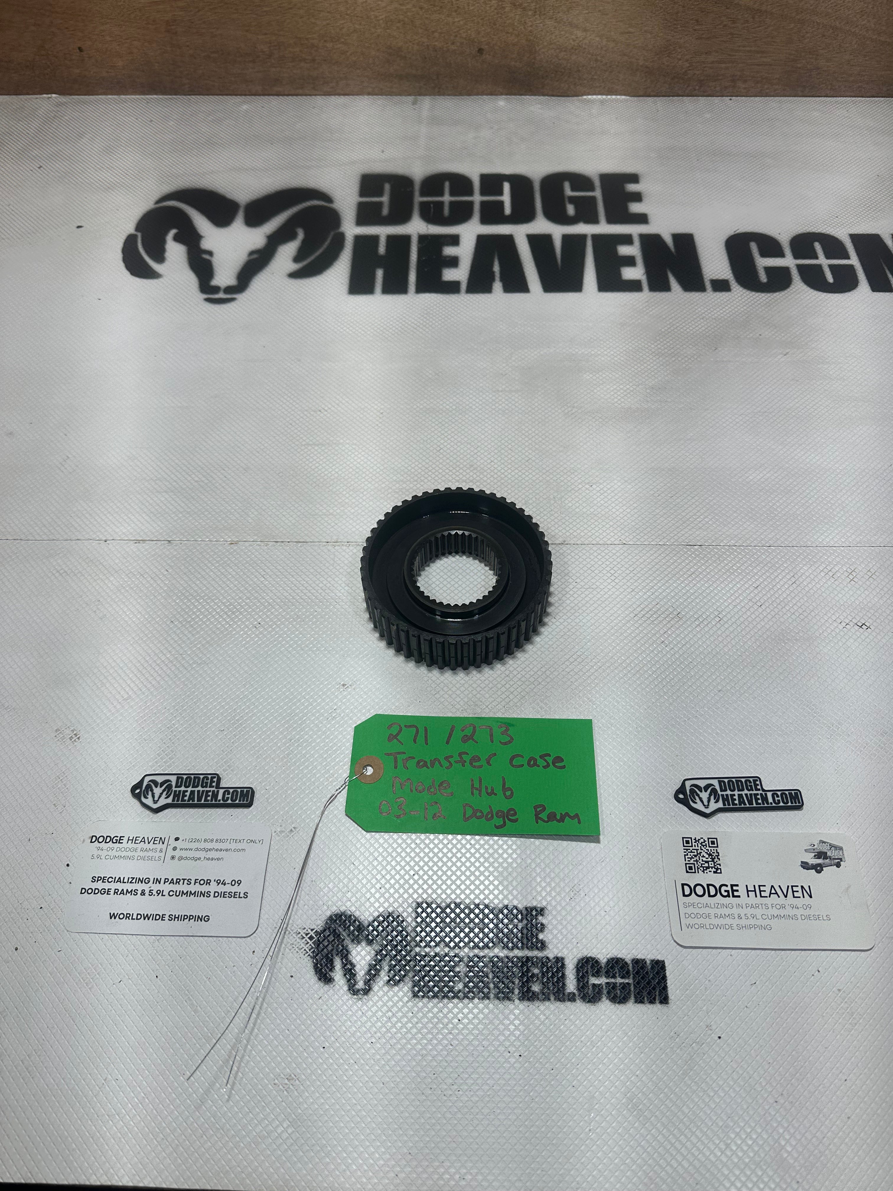 2003-2012 Dodge Ram 2500 3500 271D / 273D Transfer Case Mode Hub (OEM)