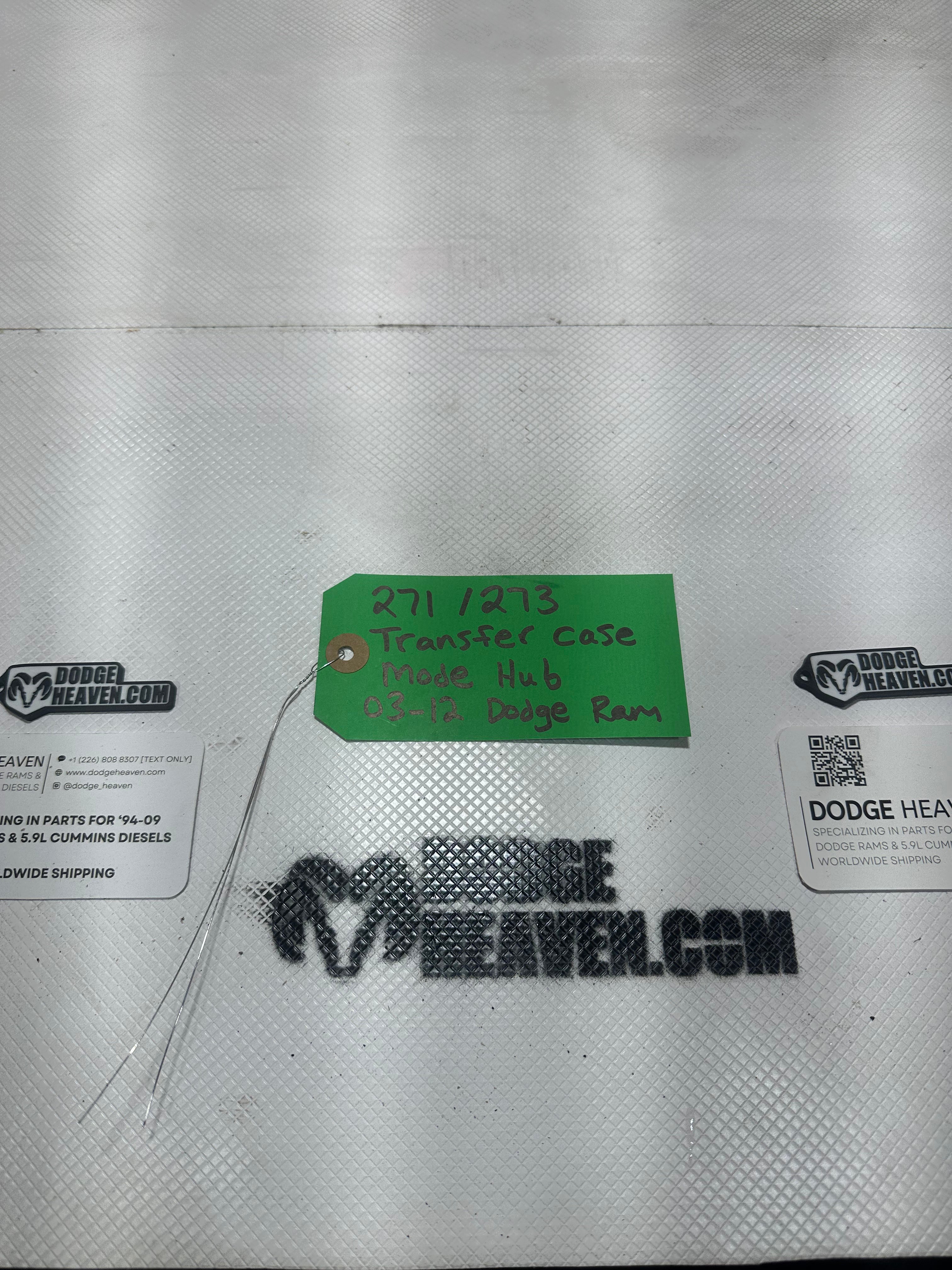 2003-2012 Dodge Ram 2500 3500 271D / 273D Transfer Case Mode Hub (OEM)
