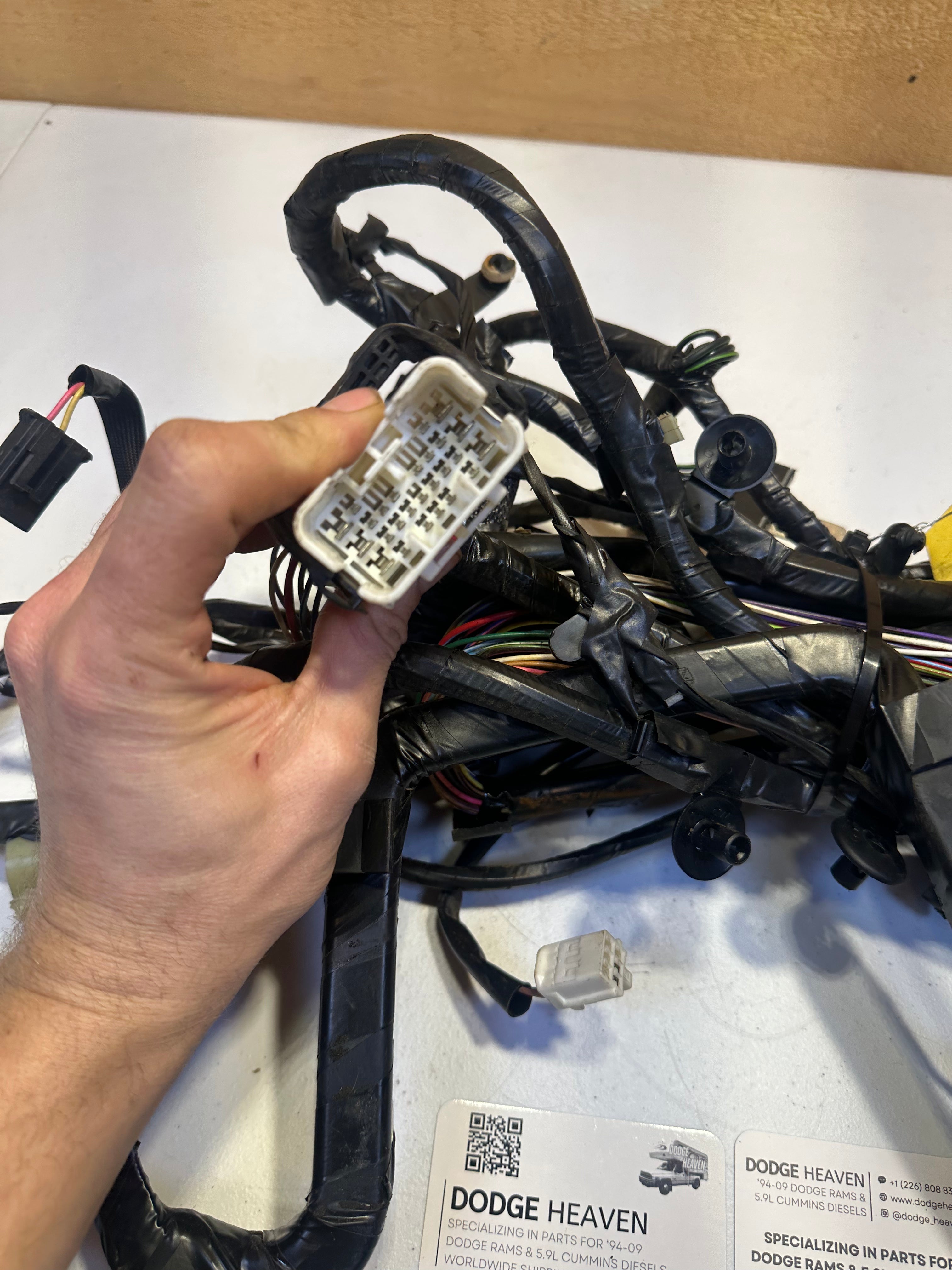 2000-2002 Dodge Ram Interior Cab Harness Ext Cab Heated Seats (OEM)