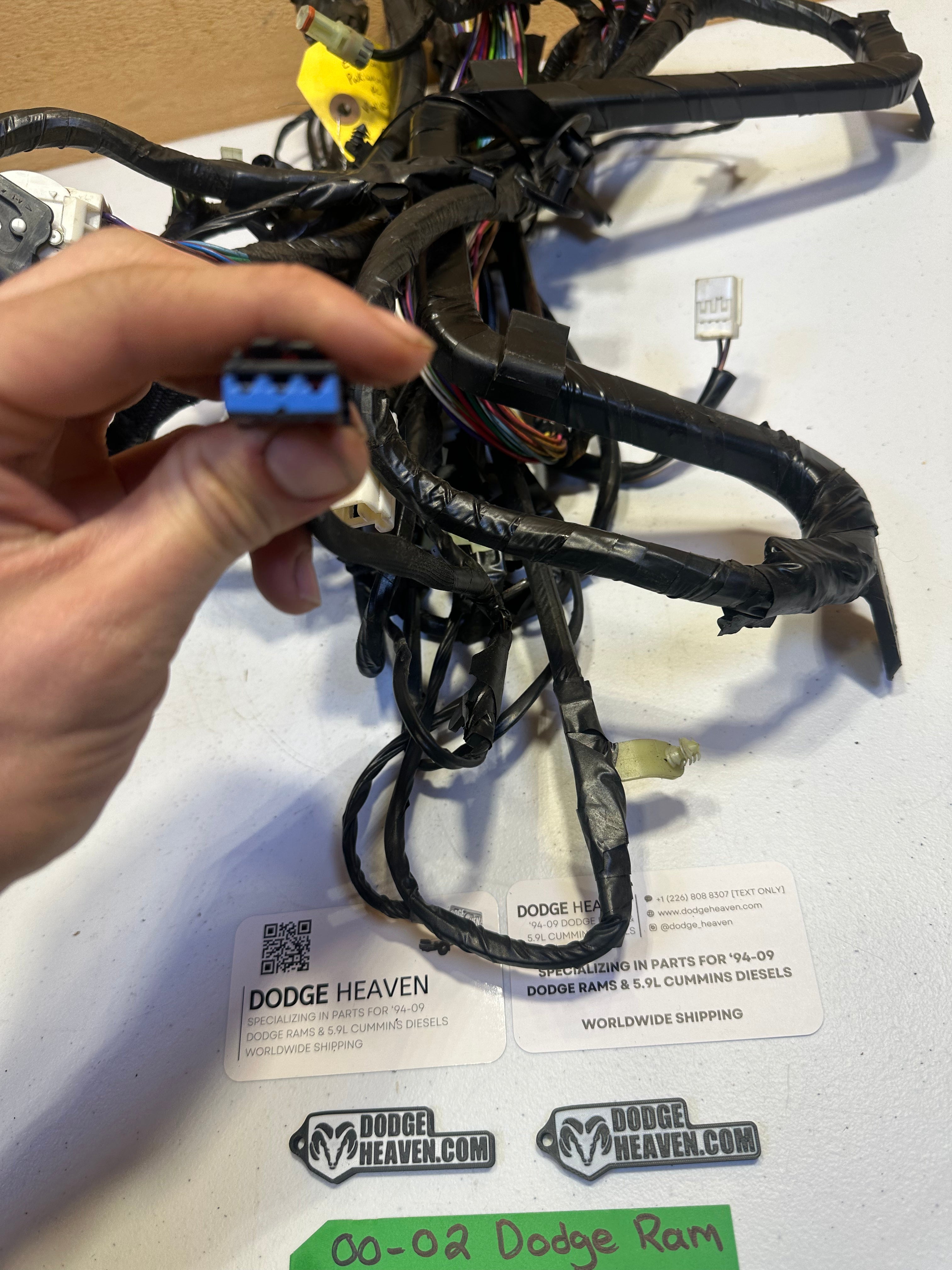 2000-2002 Dodge Ram Interior Cab Harness Ext Cab Heated Seats (OEM)