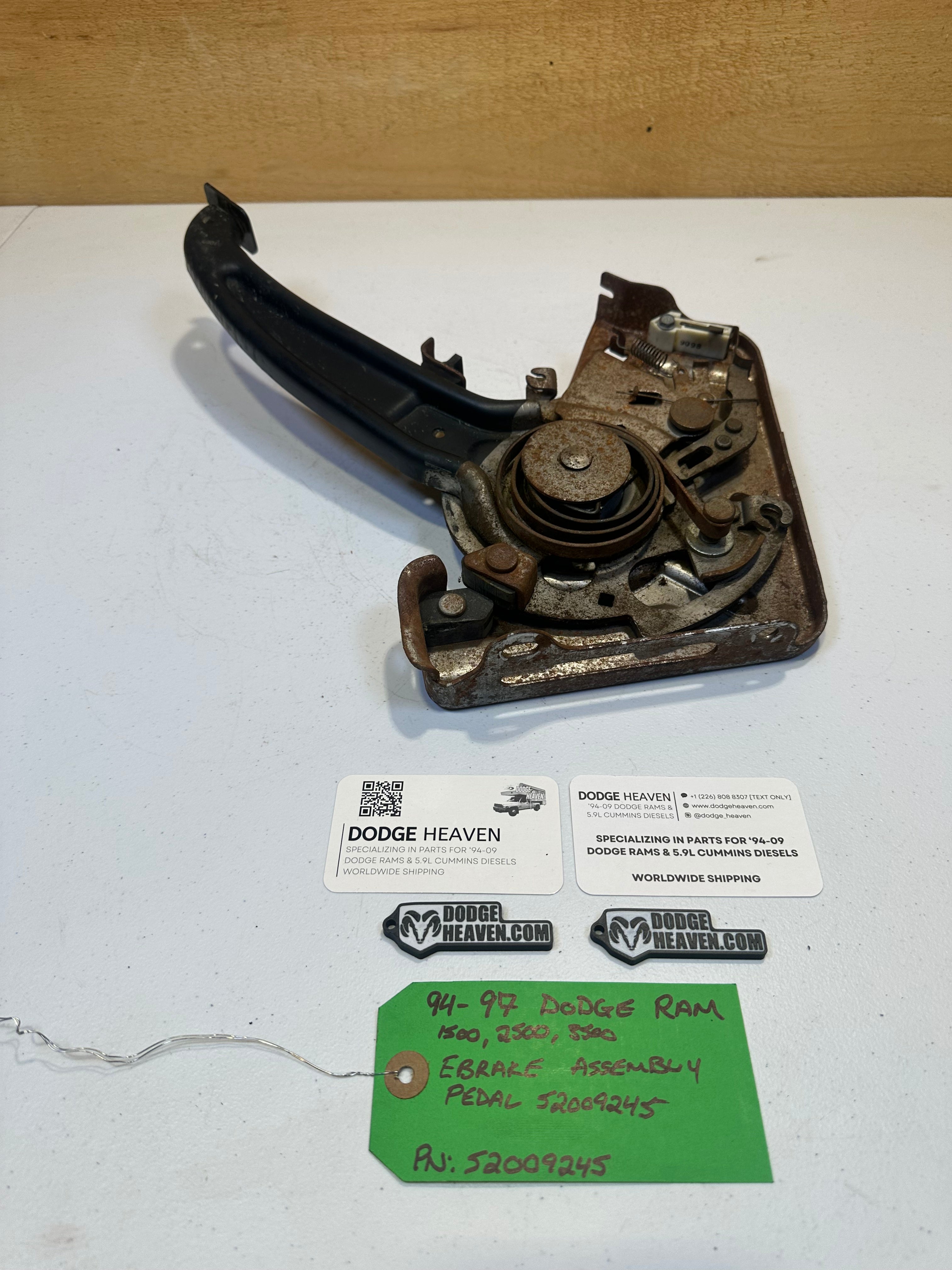 1994-1997 Dodge Ram Emergency Brake Pedal Assembly (OEM)