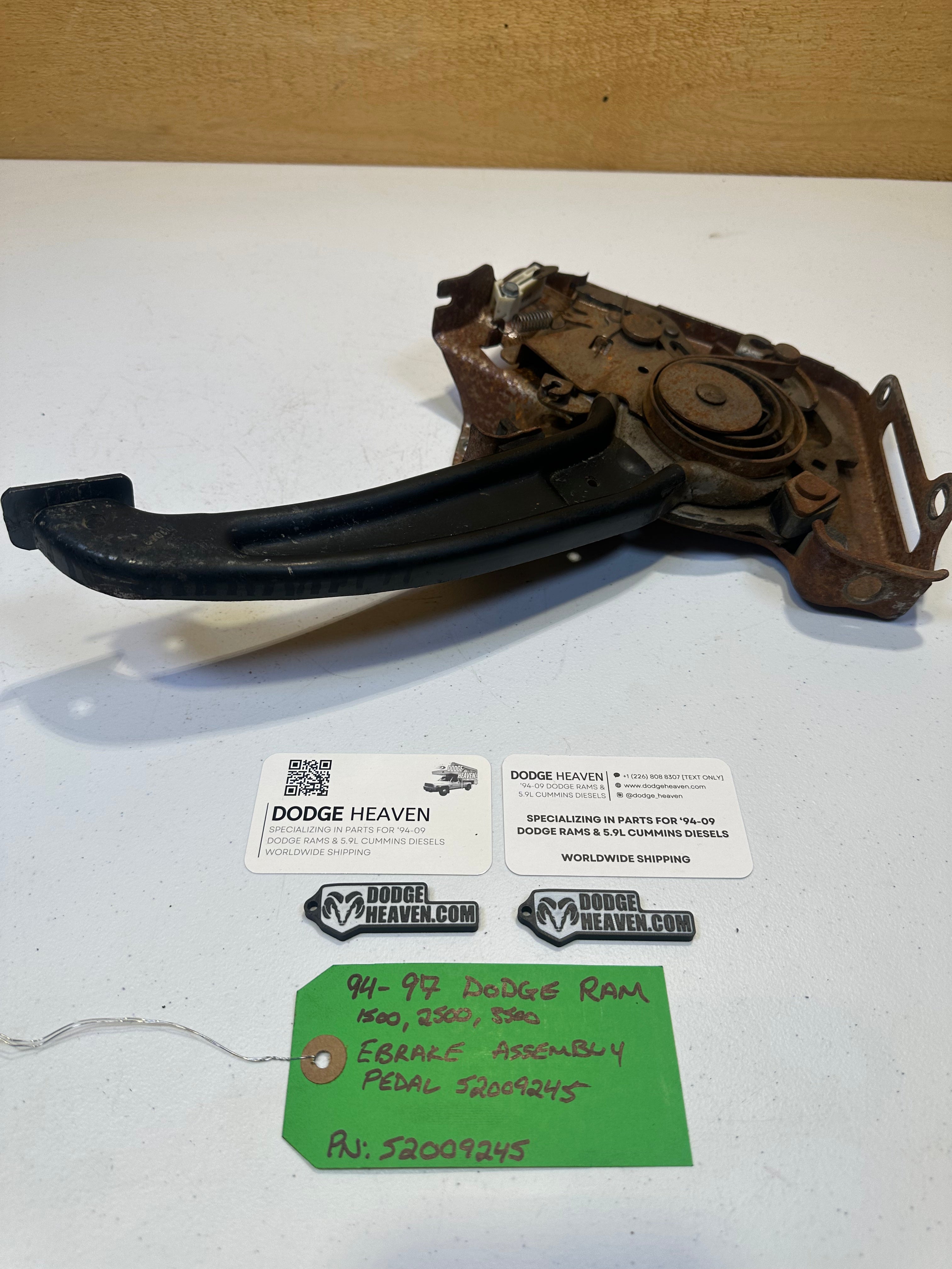 1994-1997 Dodge Ram Emergency Brake Pedal Assembly (OEM)