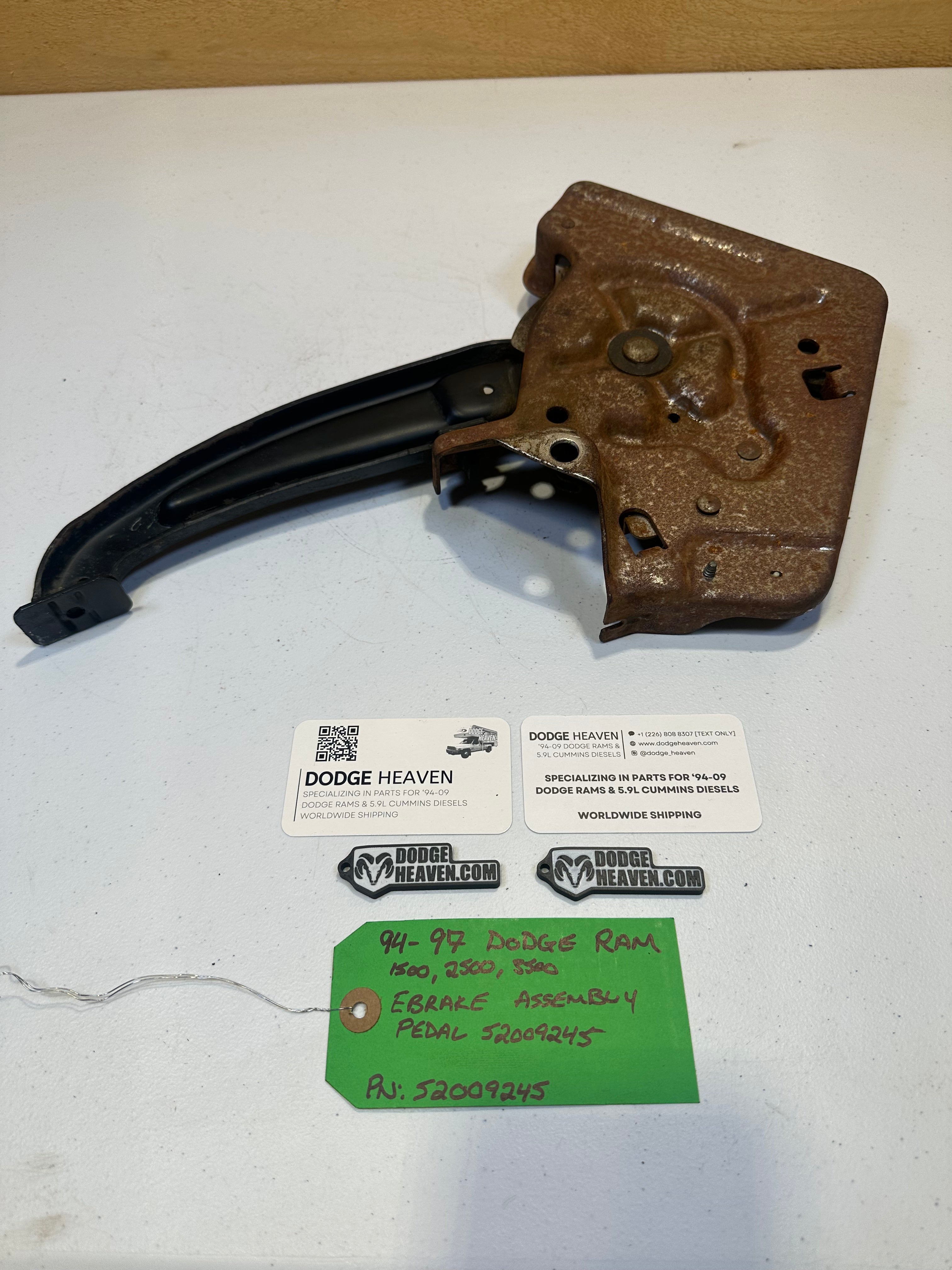 1994-1997 Dodge Ram Emergency Brake Pedal Assembly (OEM)