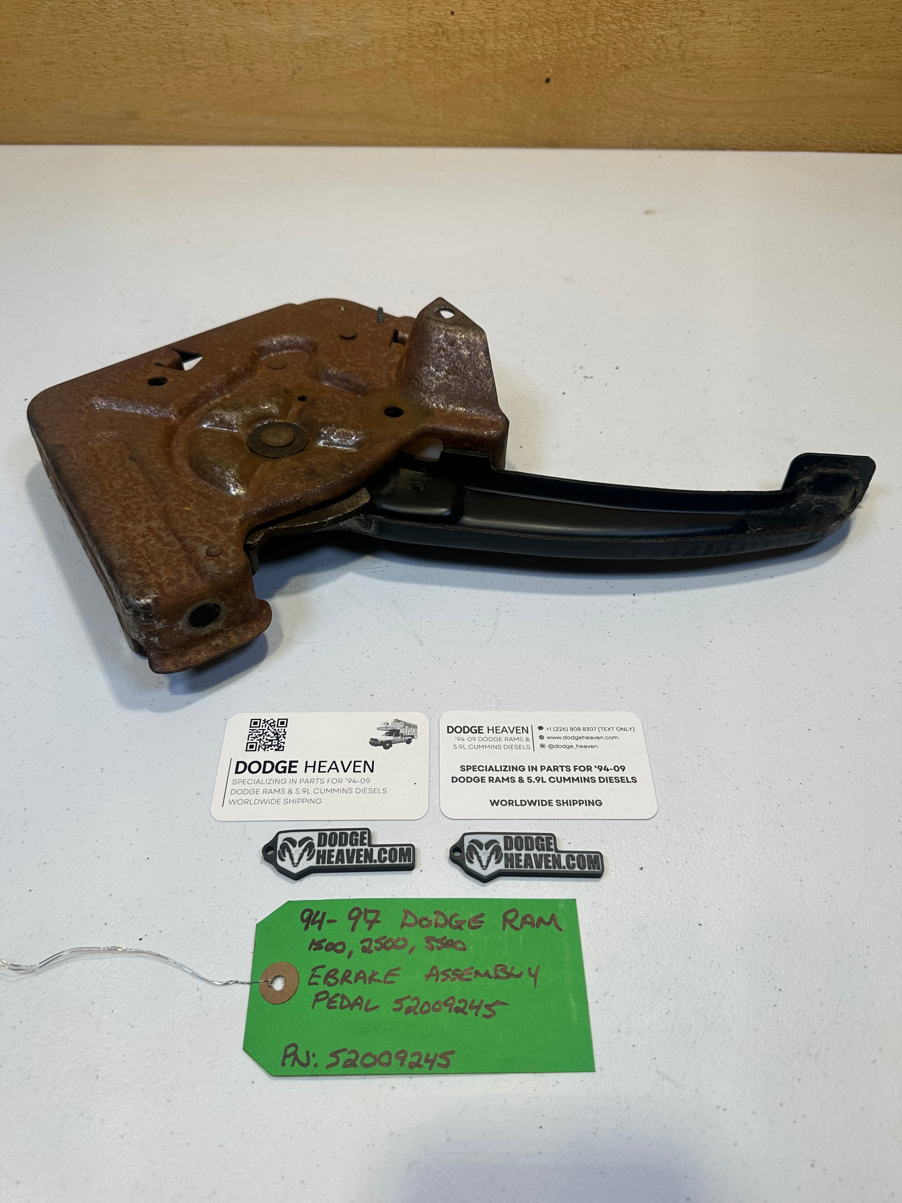 1994-1997 Dodge Ram Emergency Brake Pedal Assembly (OEM)