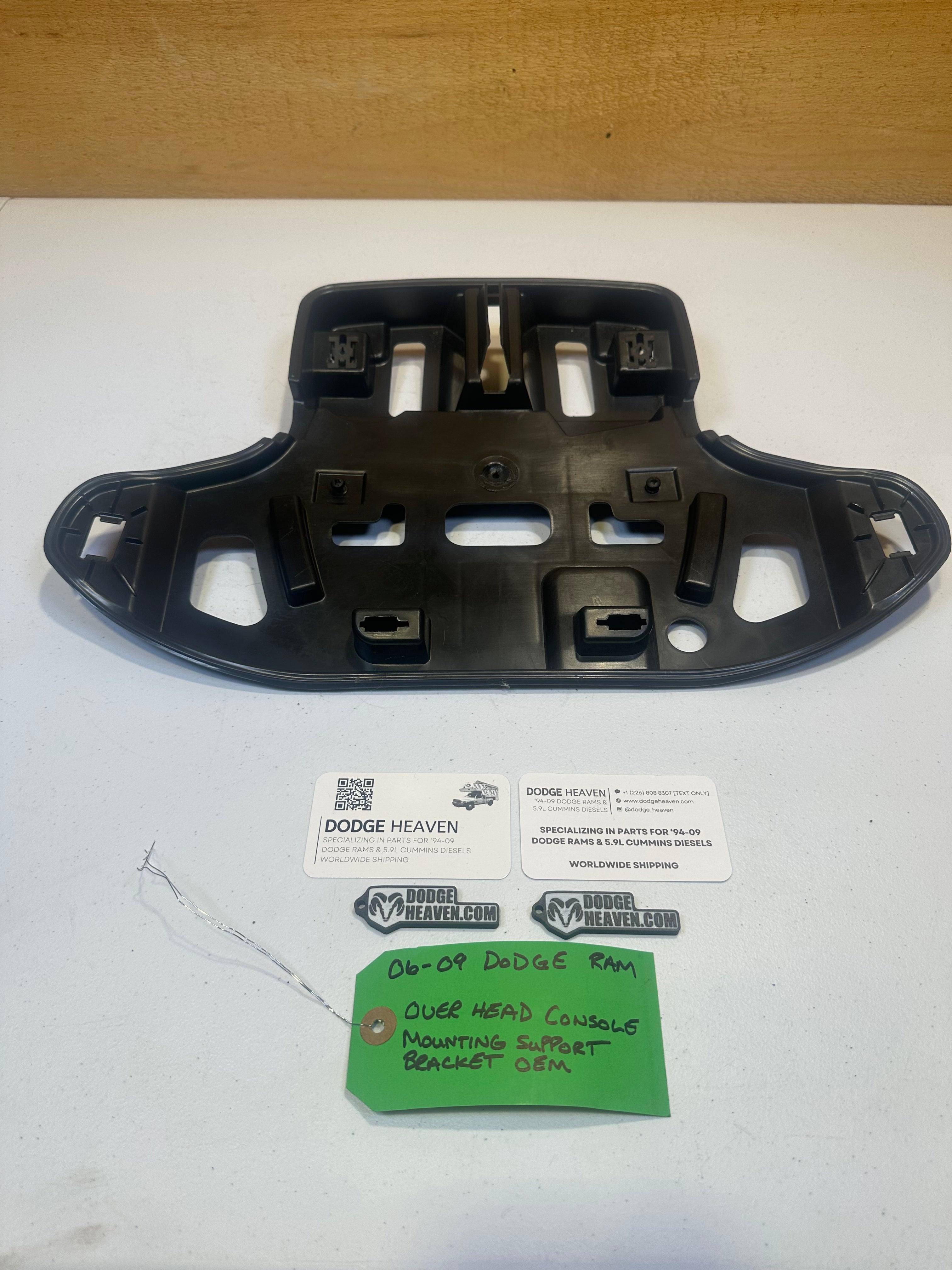 2006-2009 Dodge Ram 1500 2500 3500 Overhead Console Mounting Support Bracket (OEM)