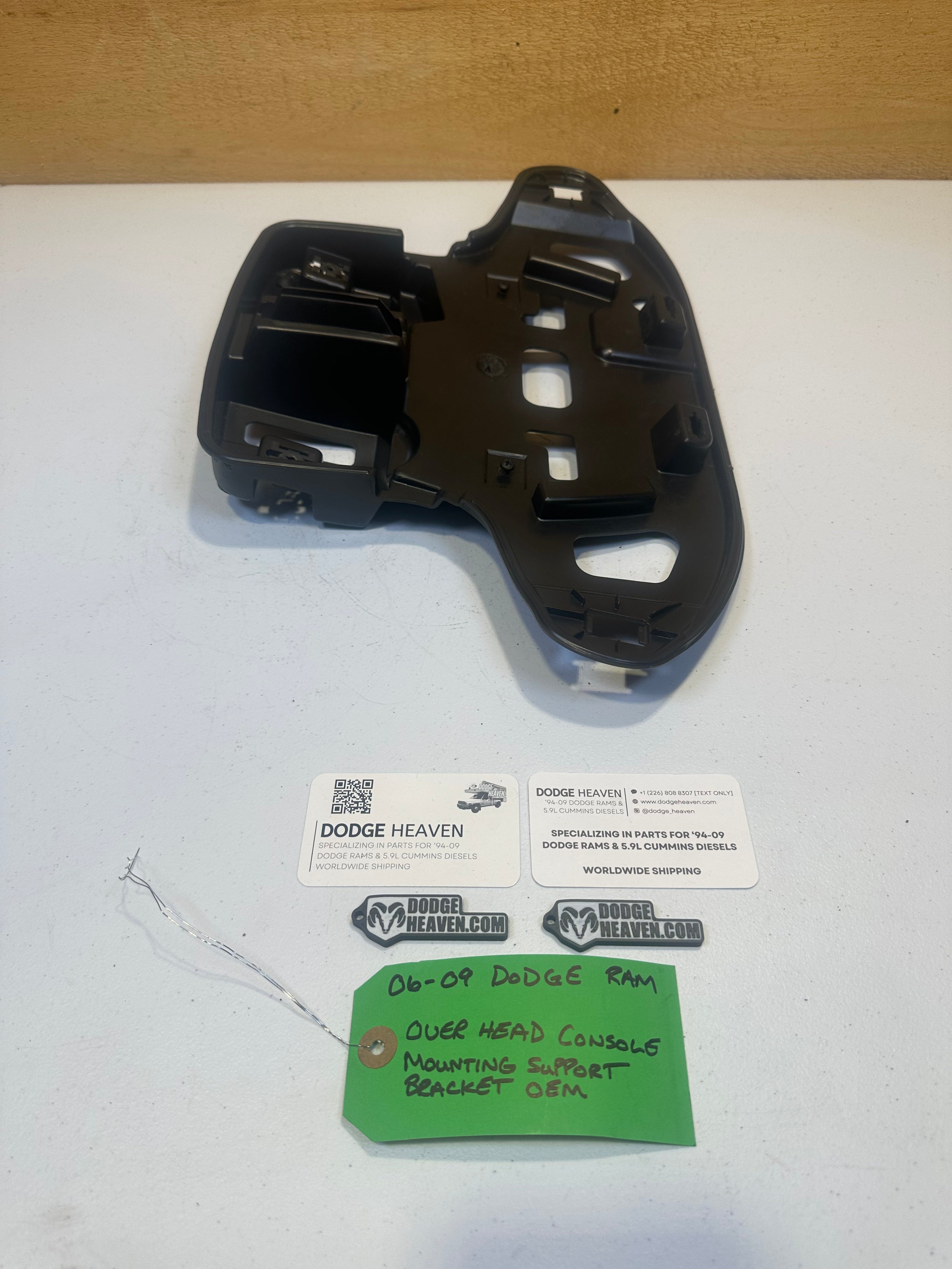 2006-2009 Dodge Ram 1500 2500 3500 Overhead Console Mounting Support Bracket (OEM)