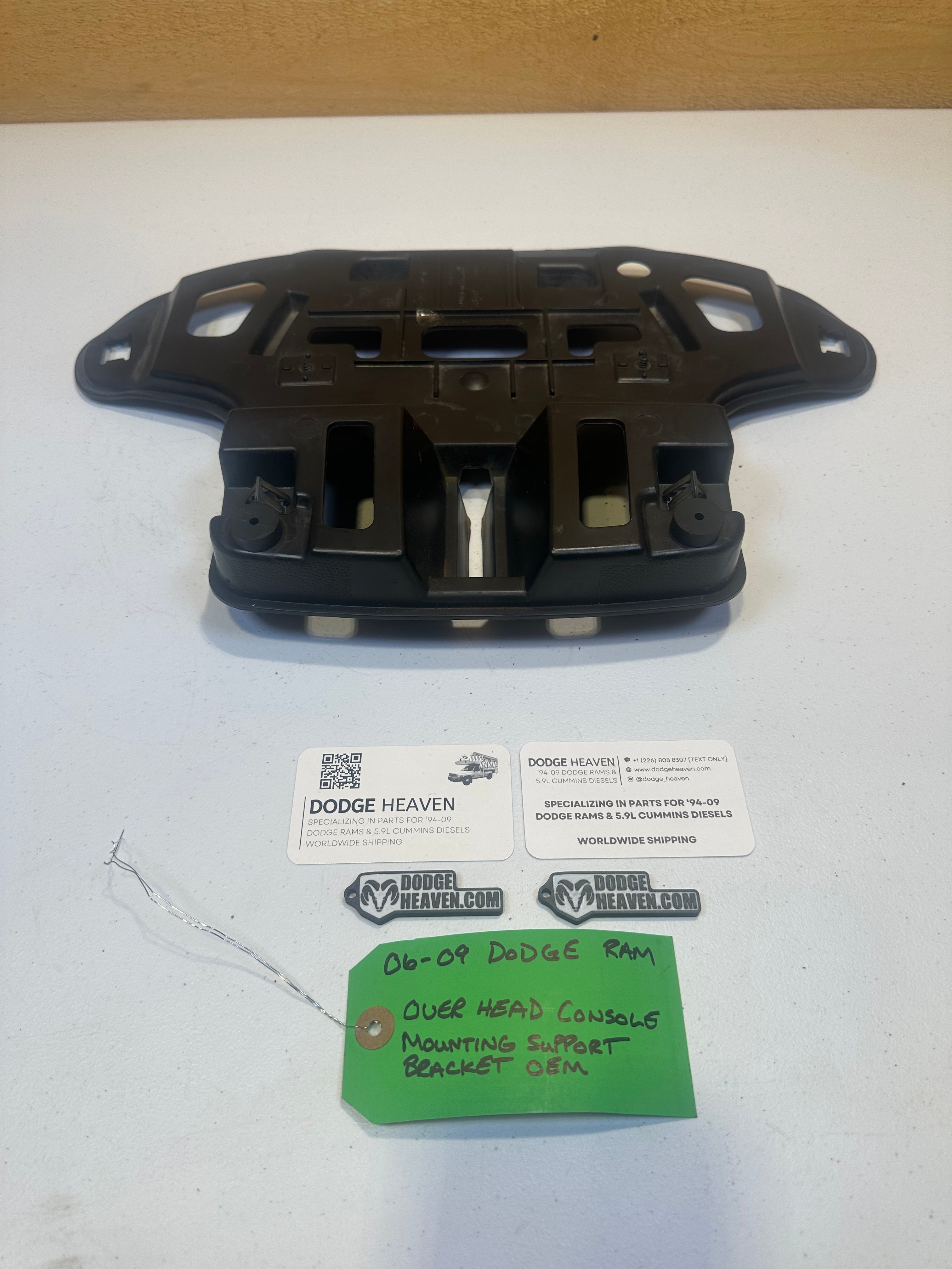 2006-2009 Dodge Ram 1500 2500 3500 Overhead Console Mounting Support Bracket (OEM)