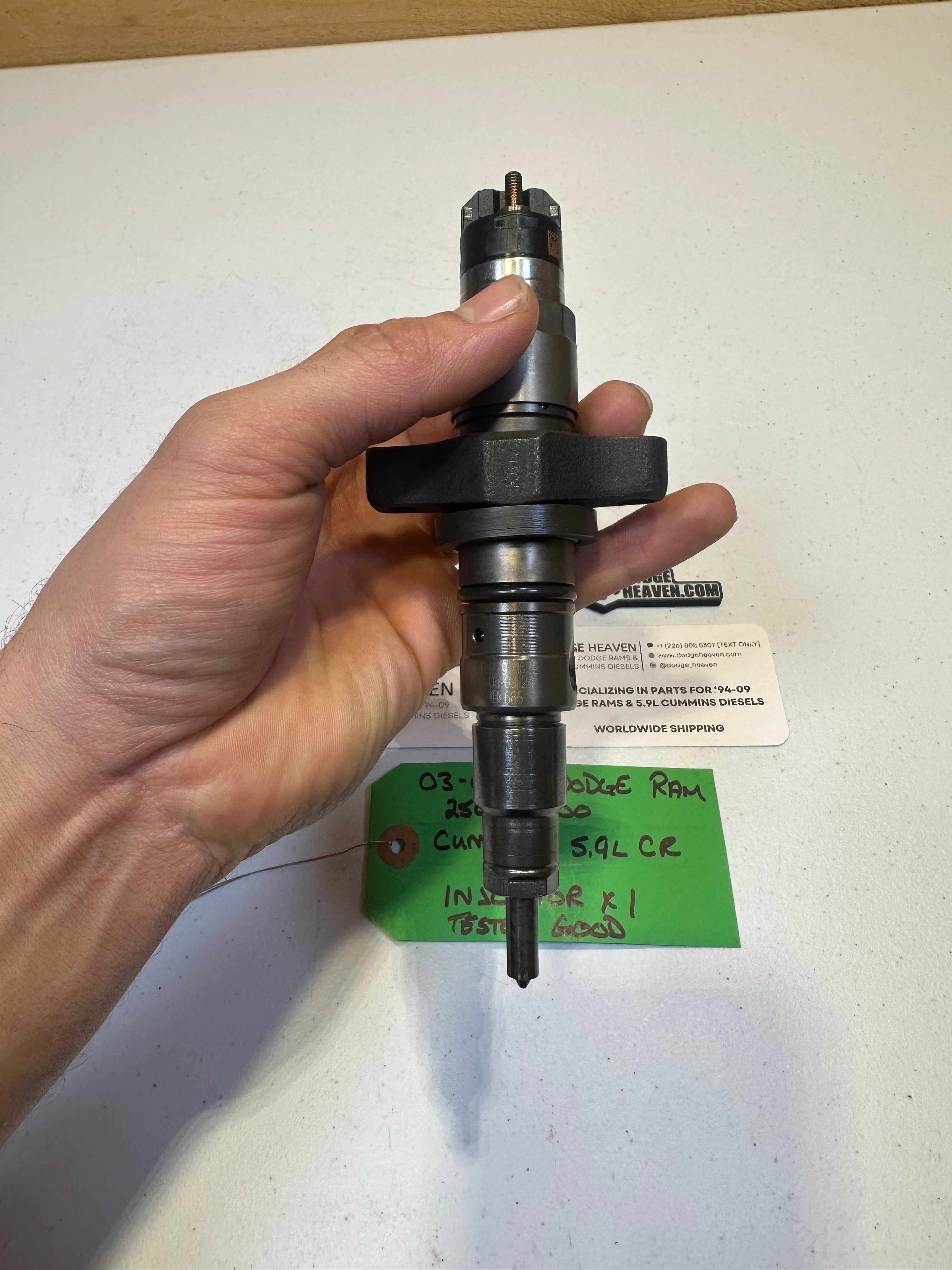 2003-2004.5 Dodge Ram 2500 3500 5.9L Cummins CR Bosch Injector (OEM)