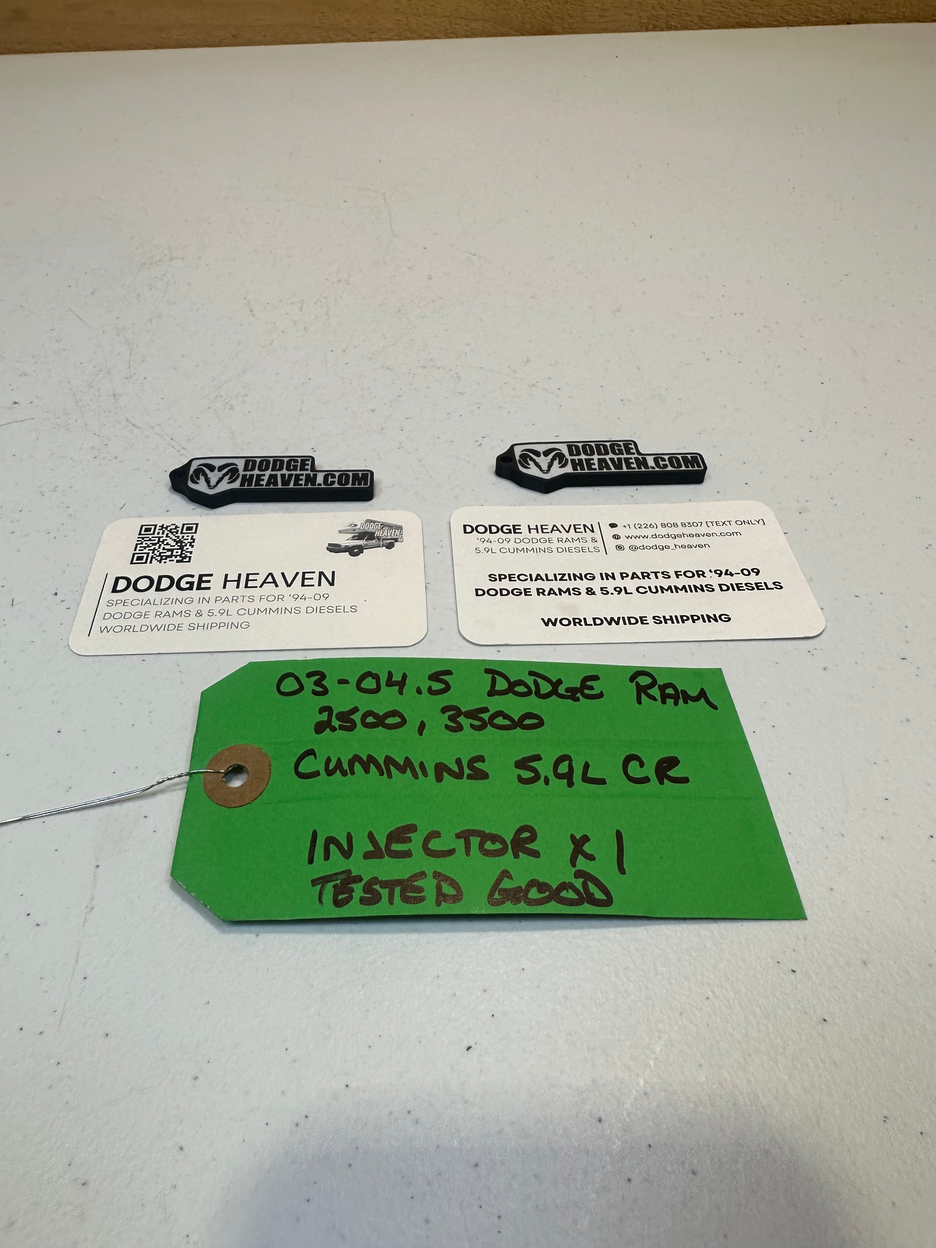 2003-2004.5 Dodge Ram 2500 3500 5.9L Cummins CR Bosch Injector (OEM)