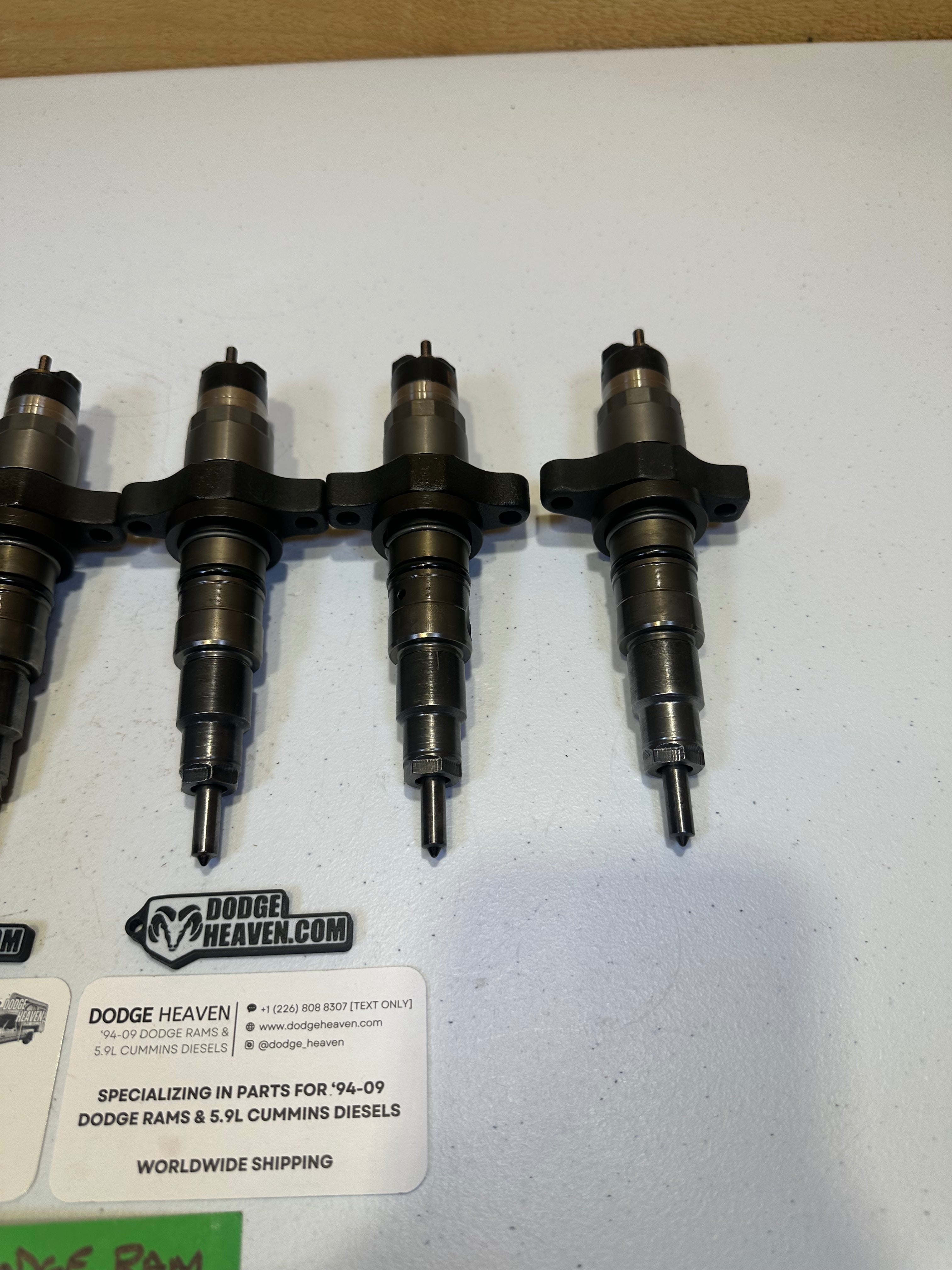 2003-2004.5 Dodge Ram 2500 3500 5.9L Cummins CR Bosch Injectors (OEM)