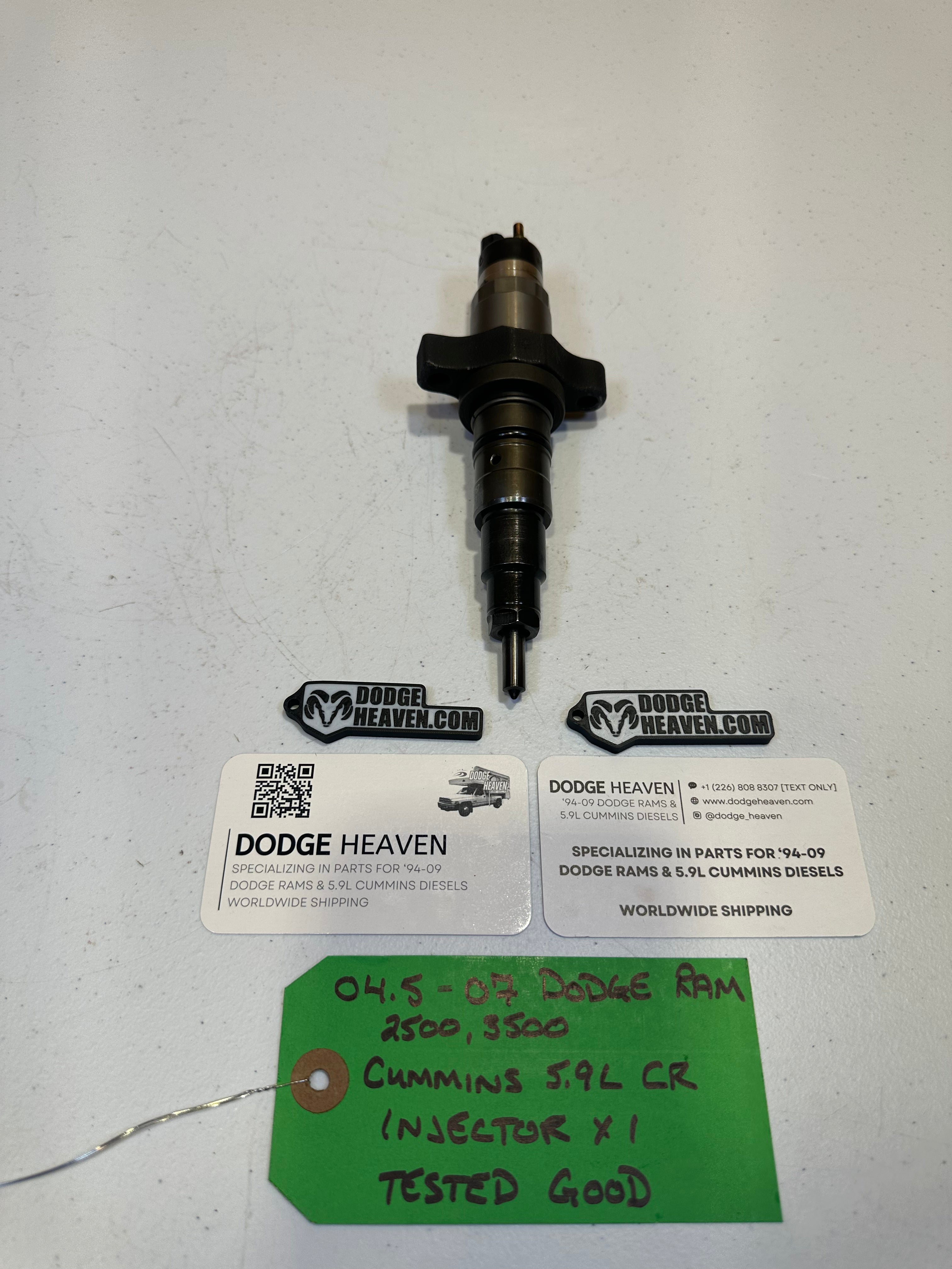 2004.5-2007 Dodge Ram 5.9L Cummins CR Bosch Fuel Injector (OEM)