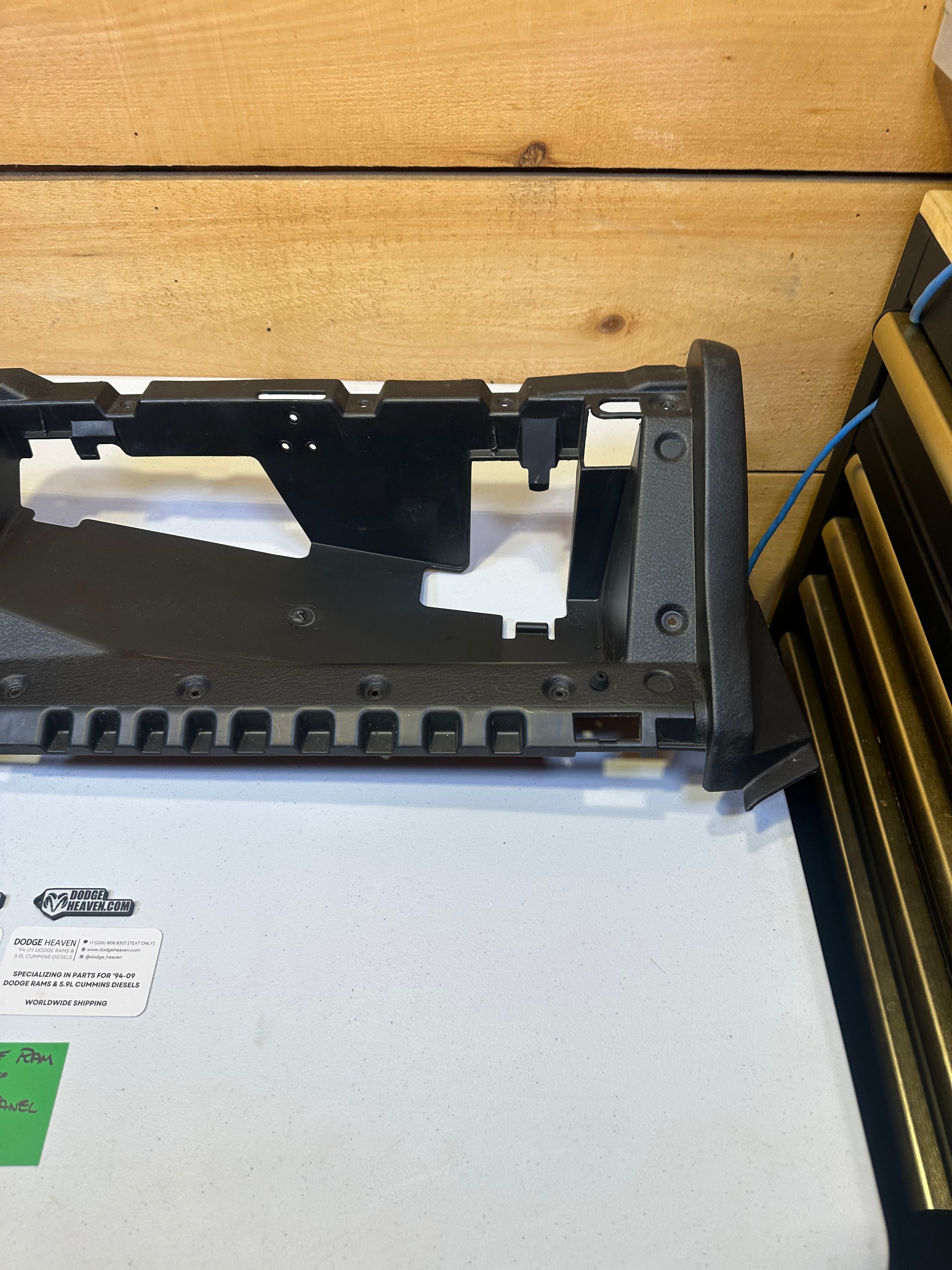 2002-2005 Dodge Ram 1500 2500 3500 Lower Dashboard Glove Box Housing Grey (OEM)