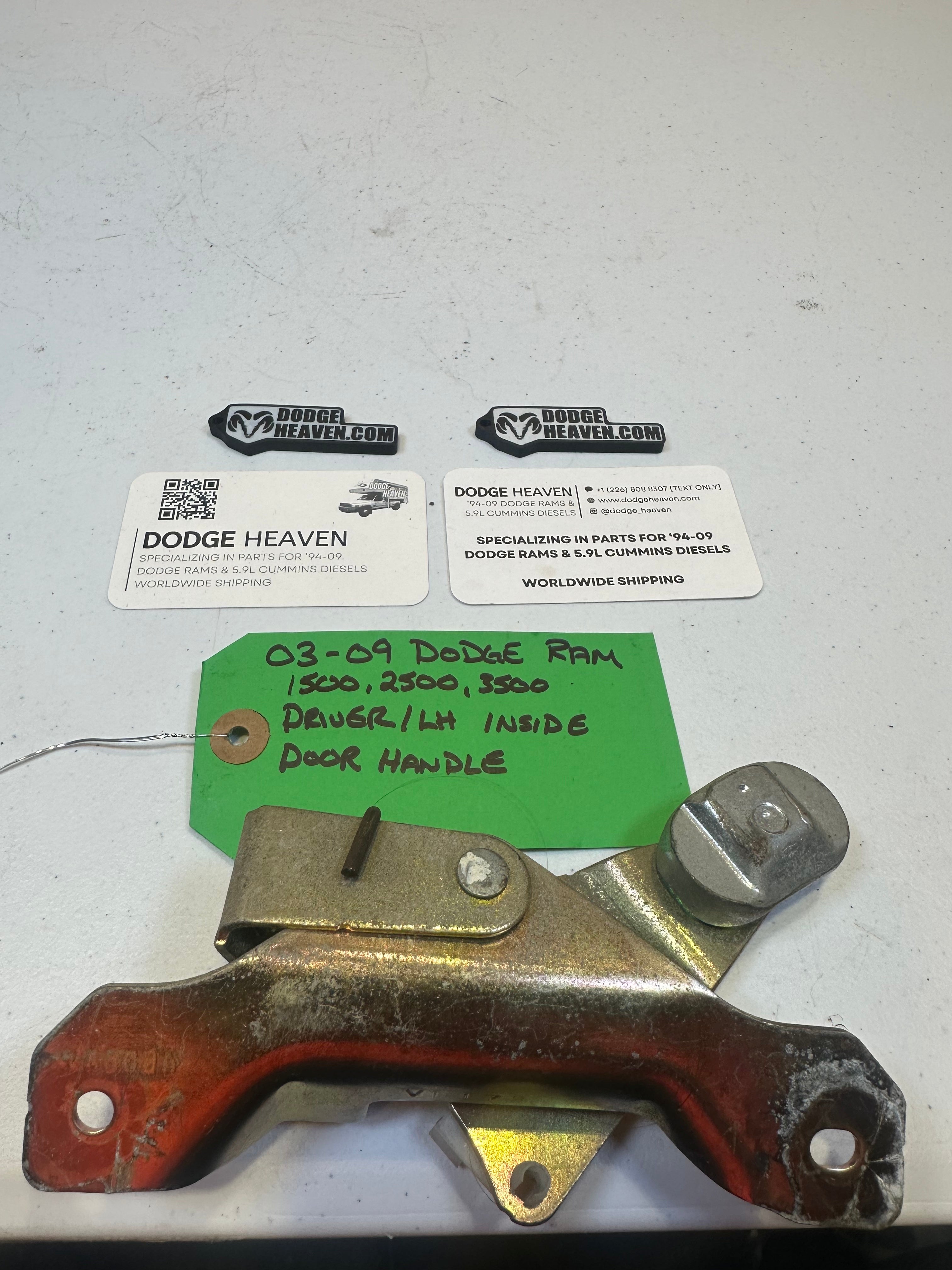 2003-2009 Dodge Ram 1500 2500 3500 Driver-Side Inside Door Latch (OEM)