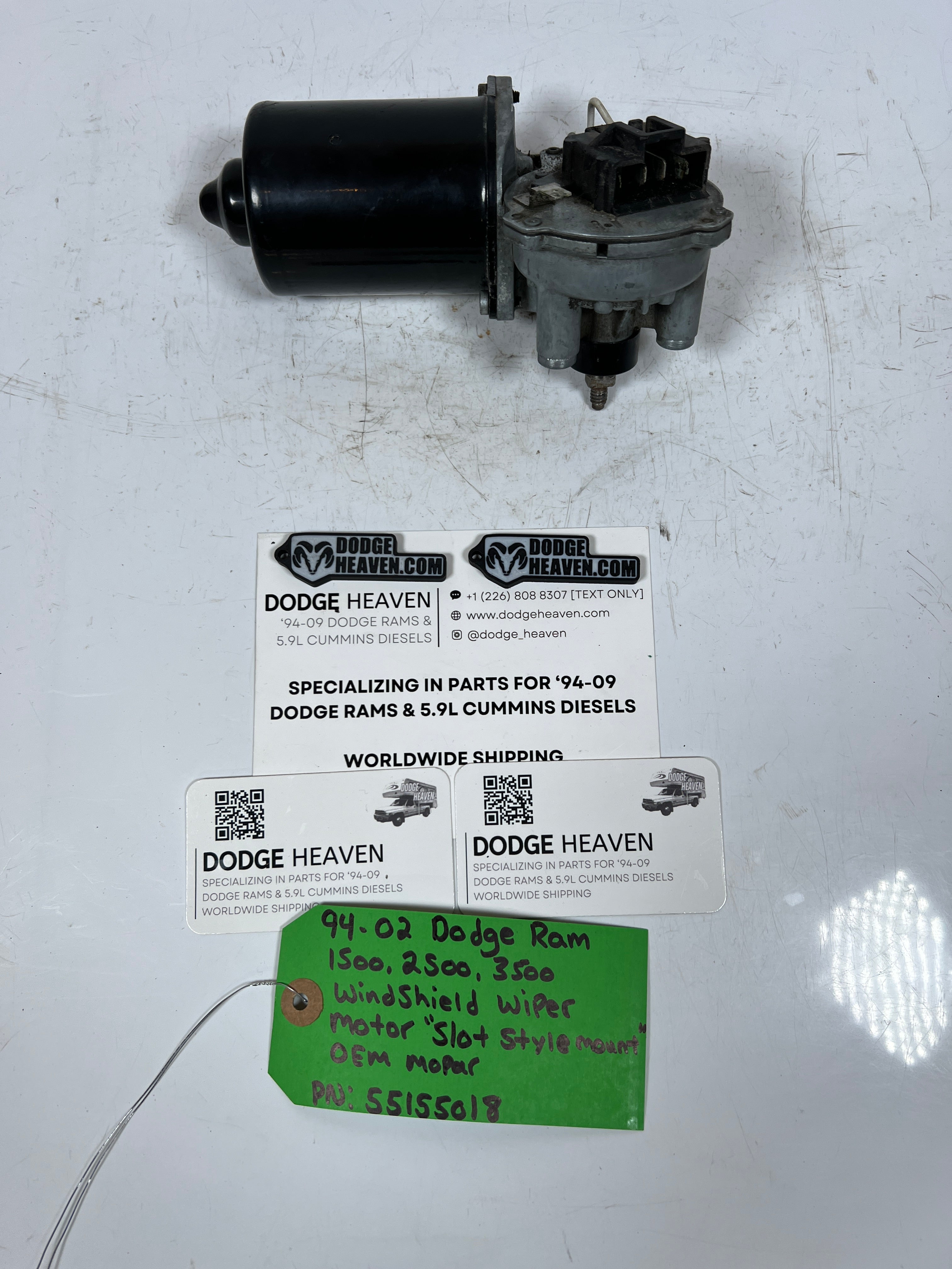 1994-2002 Dodge Ram 1500 2500 3500 Windshield Wiper Motor Slot Style (OEM)