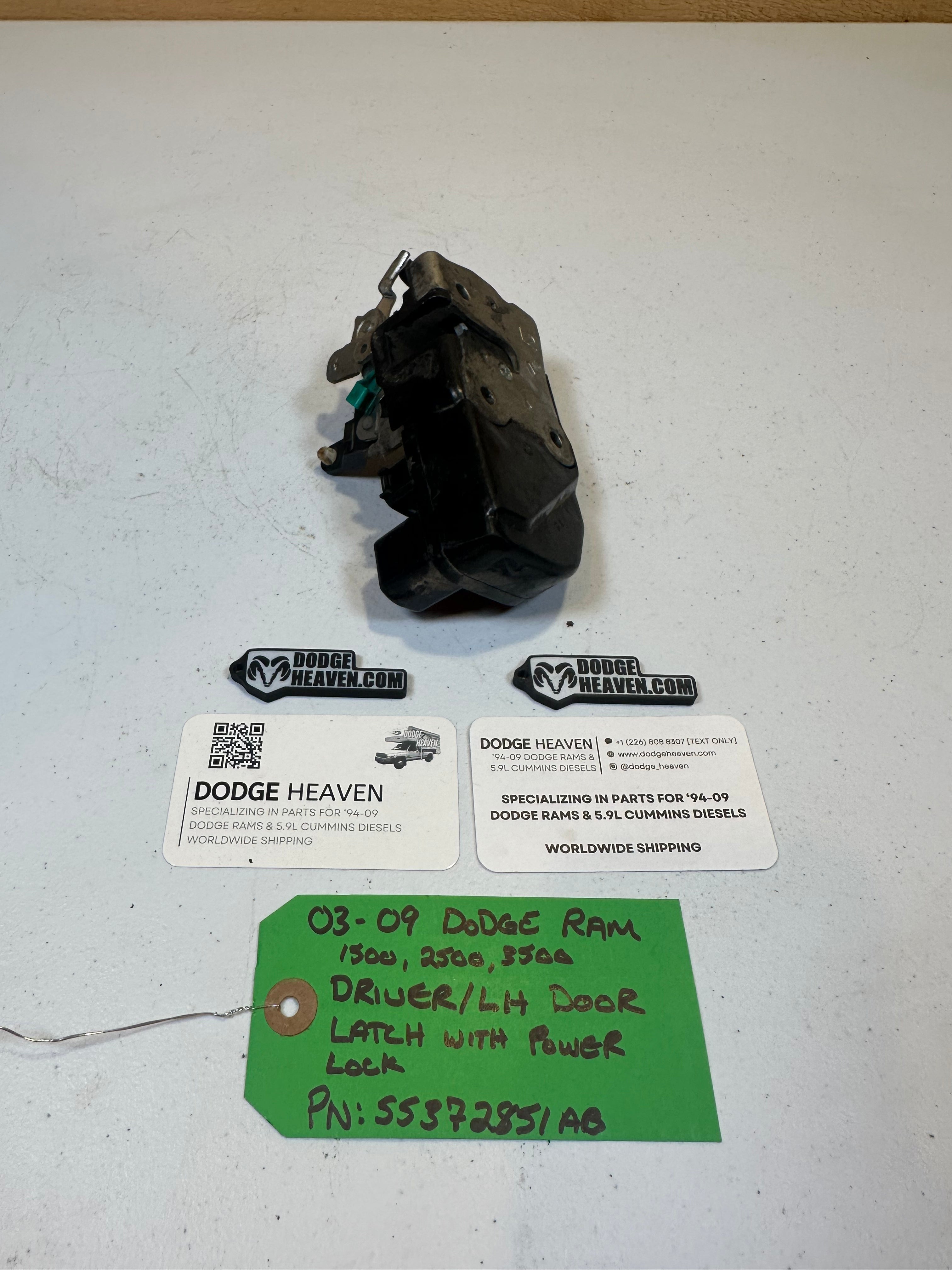 2003-2009 Dodge Ram Power Door Lock Actuator Driver-Side (OEM)