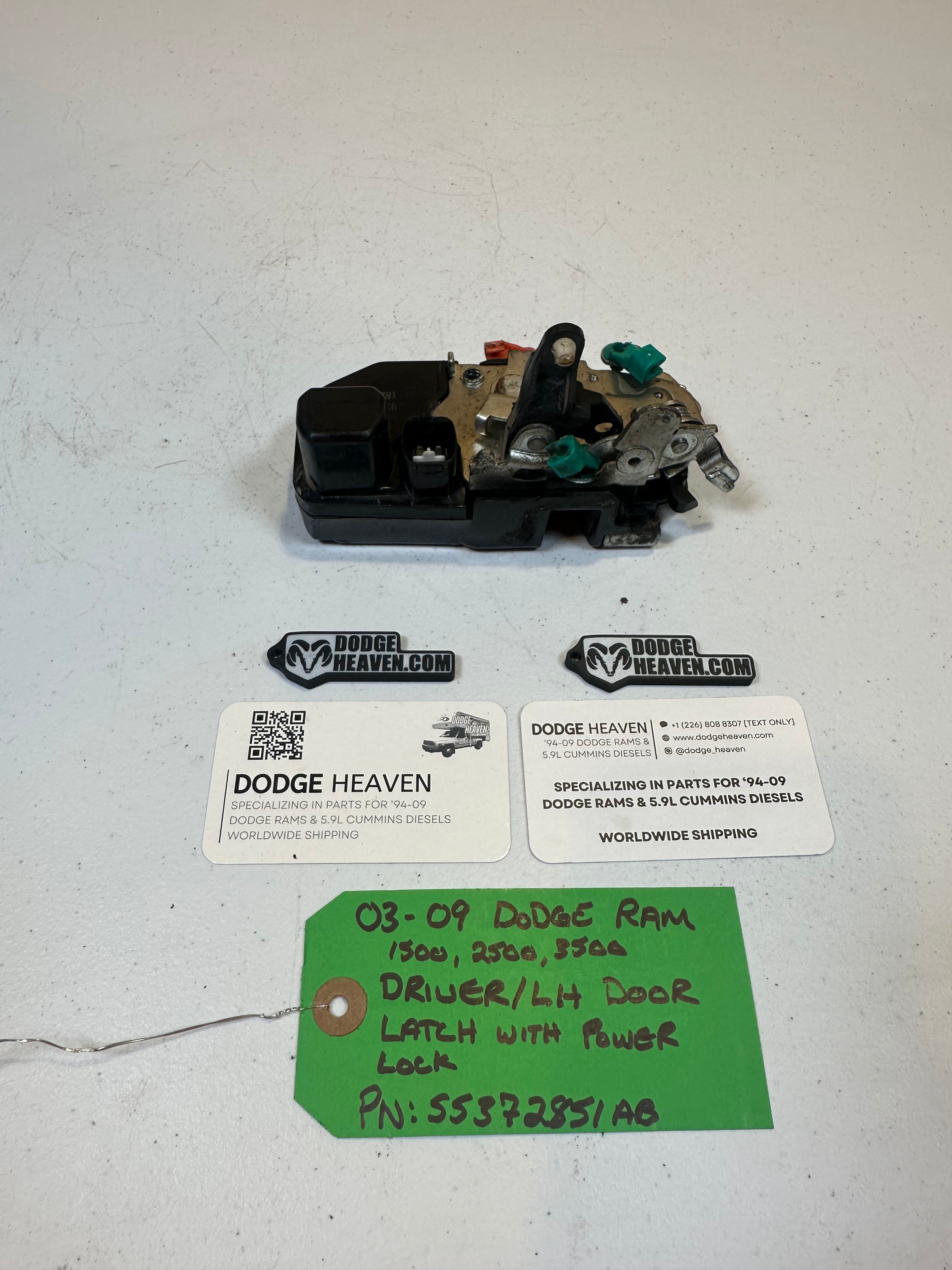 2003-2009 Dodge Ram Power Door Lock Actuator Driver-Side (OEM)