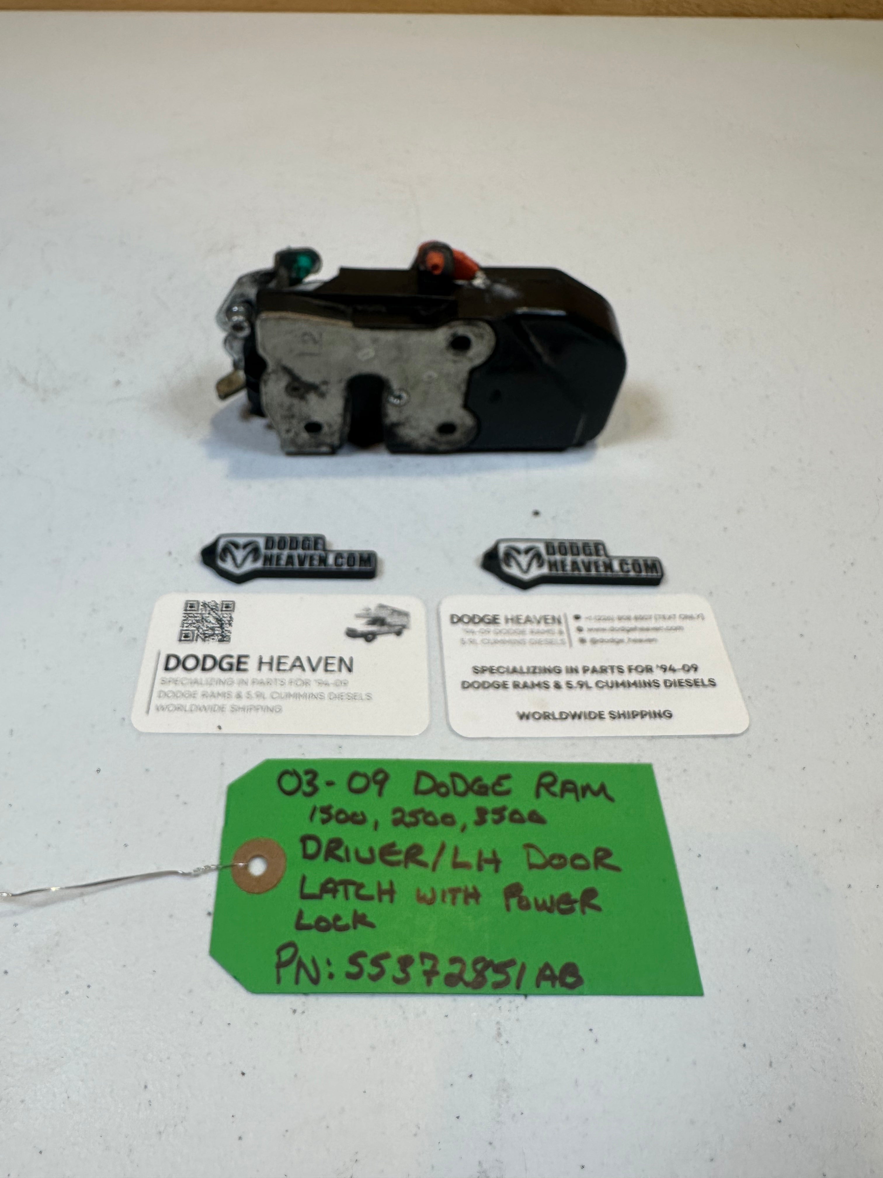 2003-2009 Dodge Ram Power Door Lock Actuator Driver-Side (OEM)