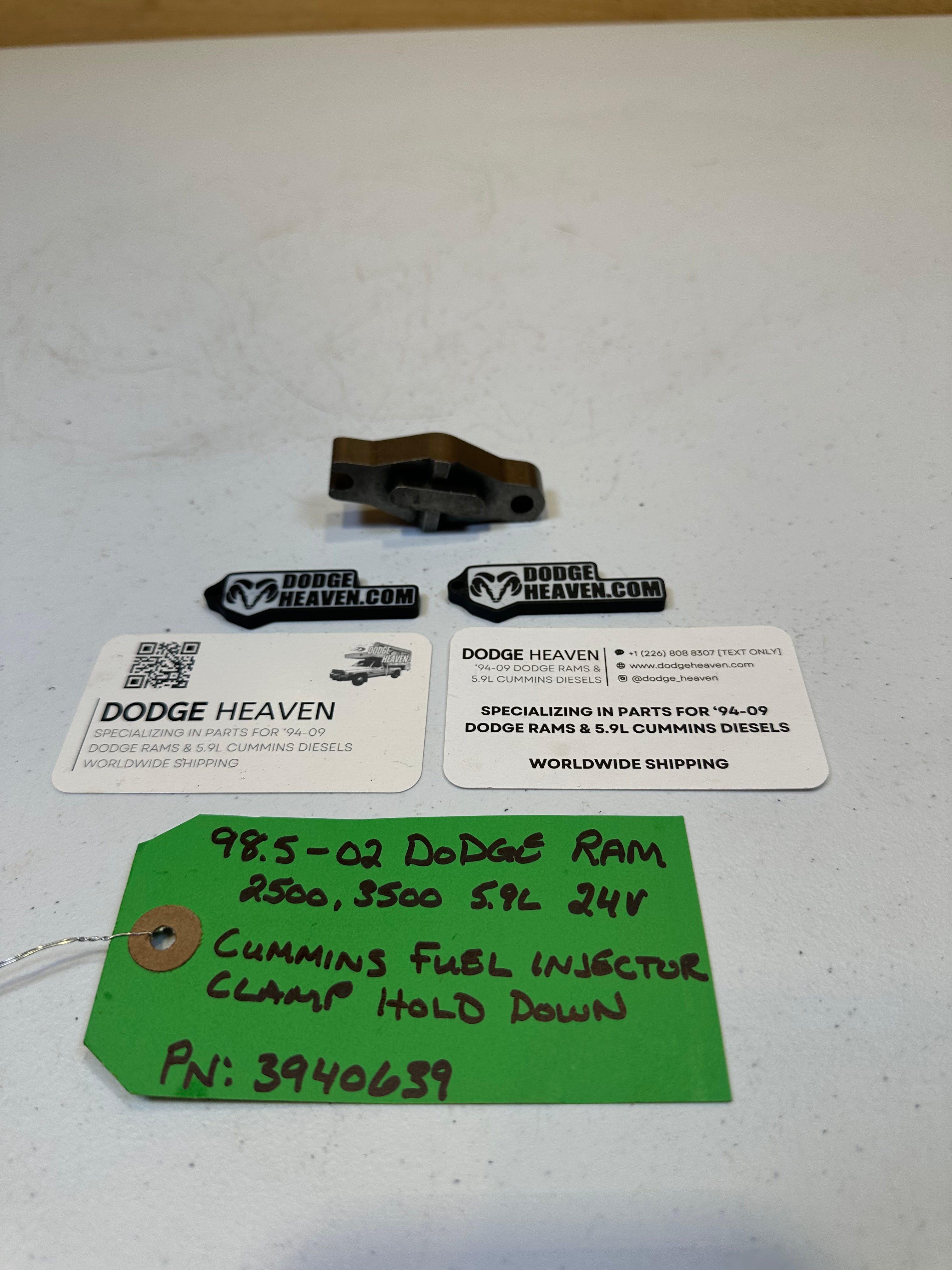1998.5-2002 Dodge Ram 5.9L 24 Valve Fuel Injector Hold Down Cummins (OEM)