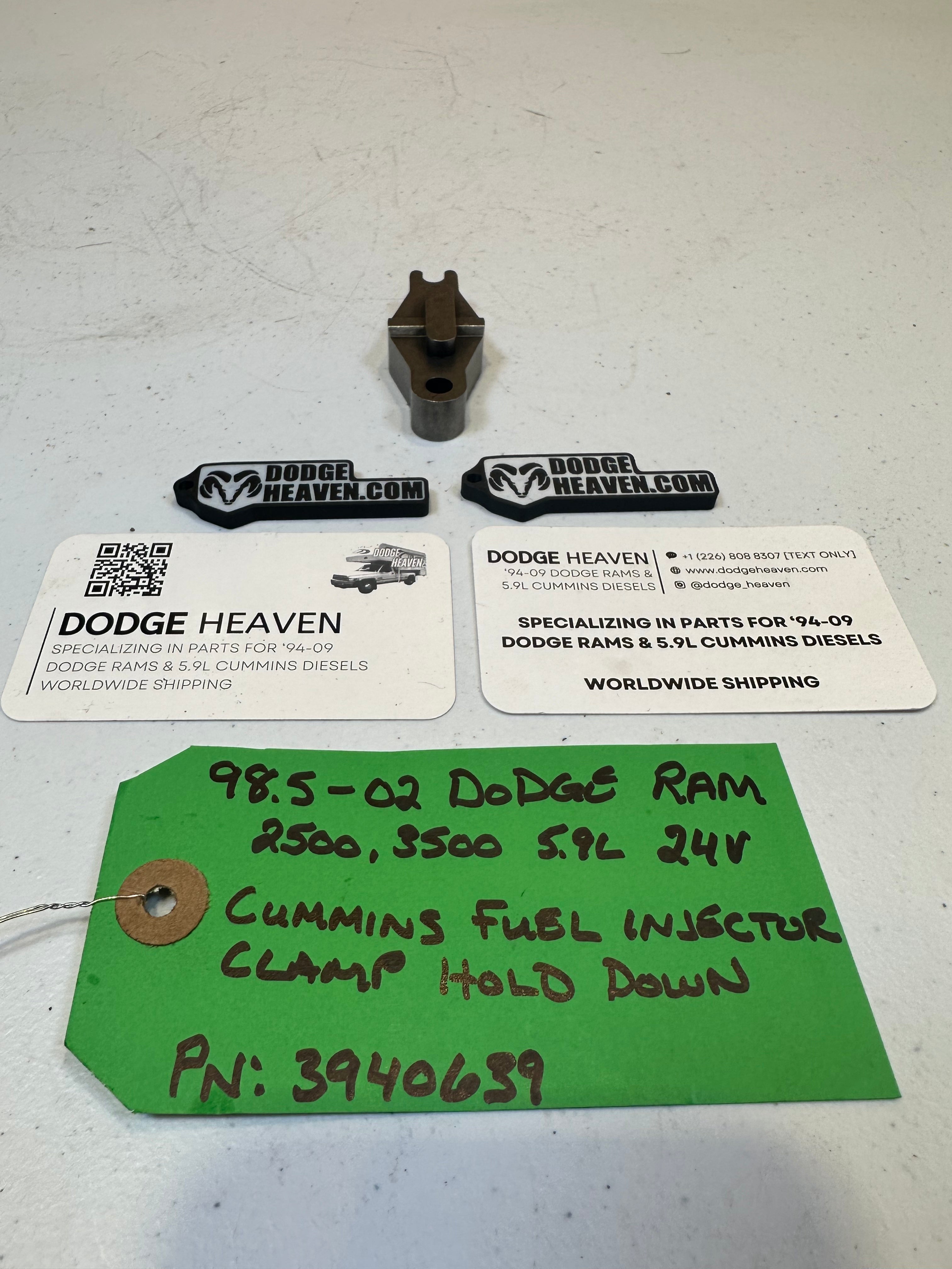 1998.5-2002 Dodge Ram 5.9L 24 Valve Fuel Injector Hold Down Cummins (OEM)