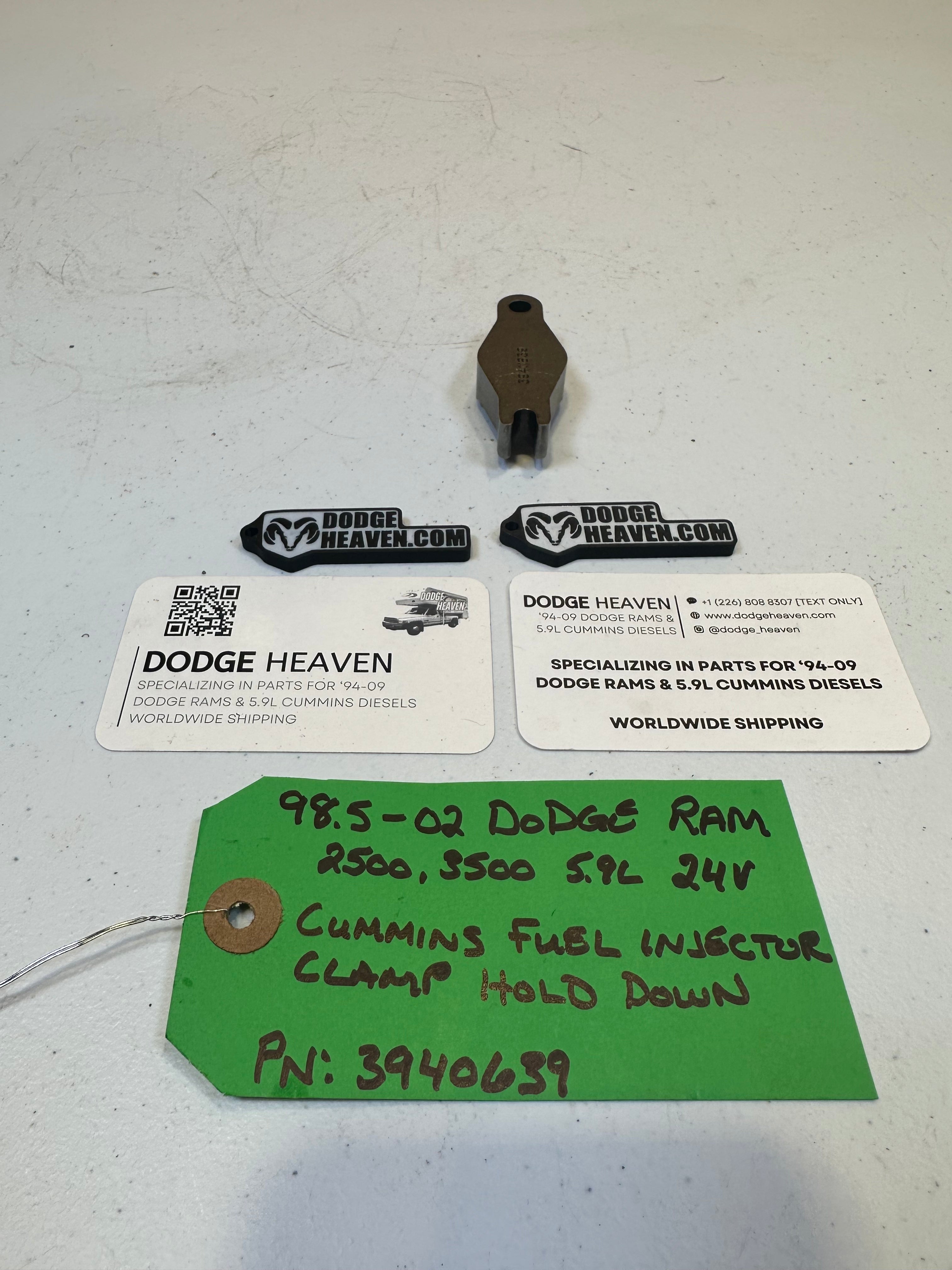 1998.5-2002 Dodge Ram 5.9L 24 Valve Fuel Injector Hold Down Cummins (OEM)
