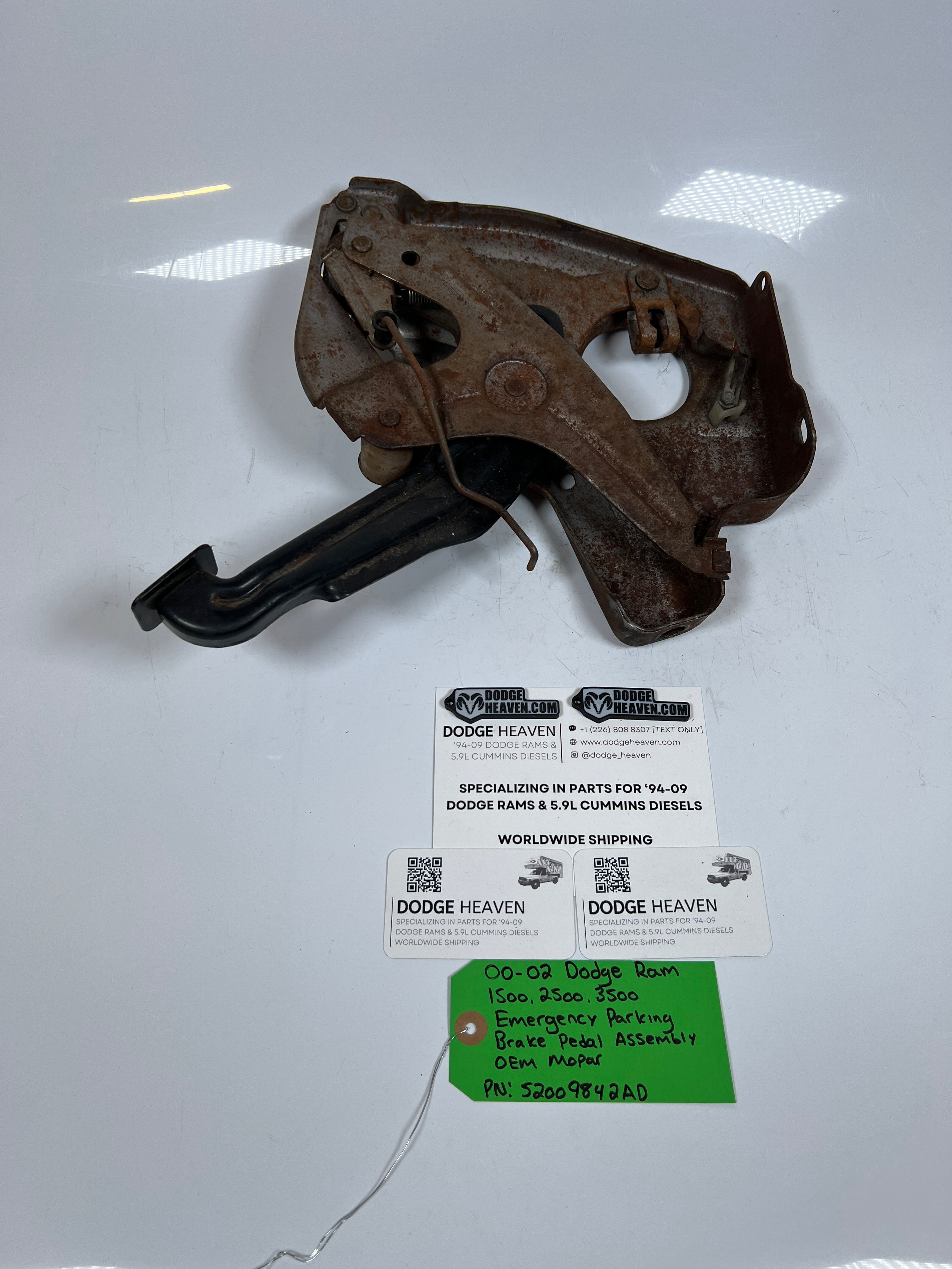 2000-2002 Dodge Ram 1500 2500 3500 Emergency Brake Pedal Assembly (OEM)