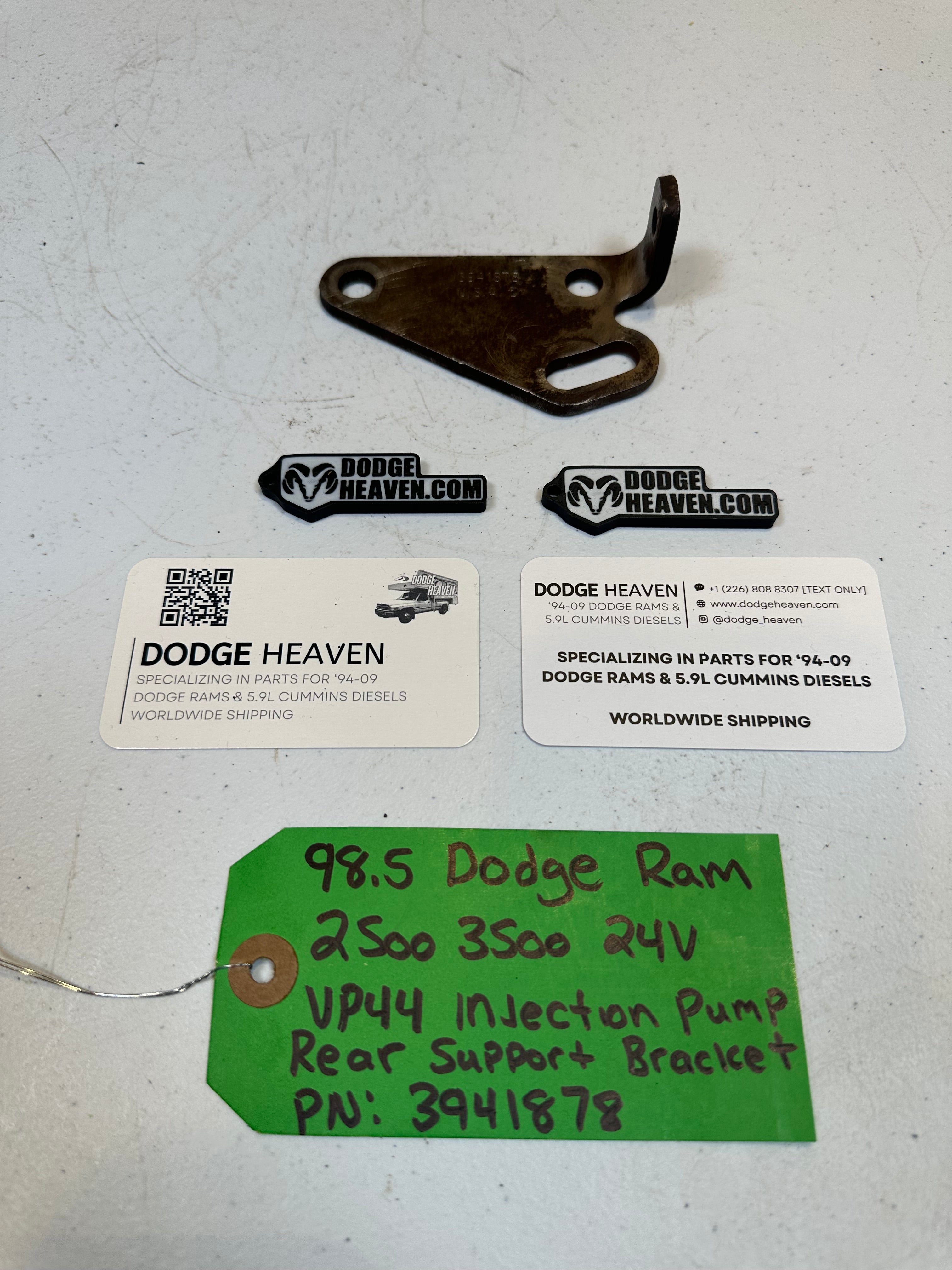 1998.5 Dodge Ram Cummins 5.9L VP44 Injection Pump Rear Support Bracket
