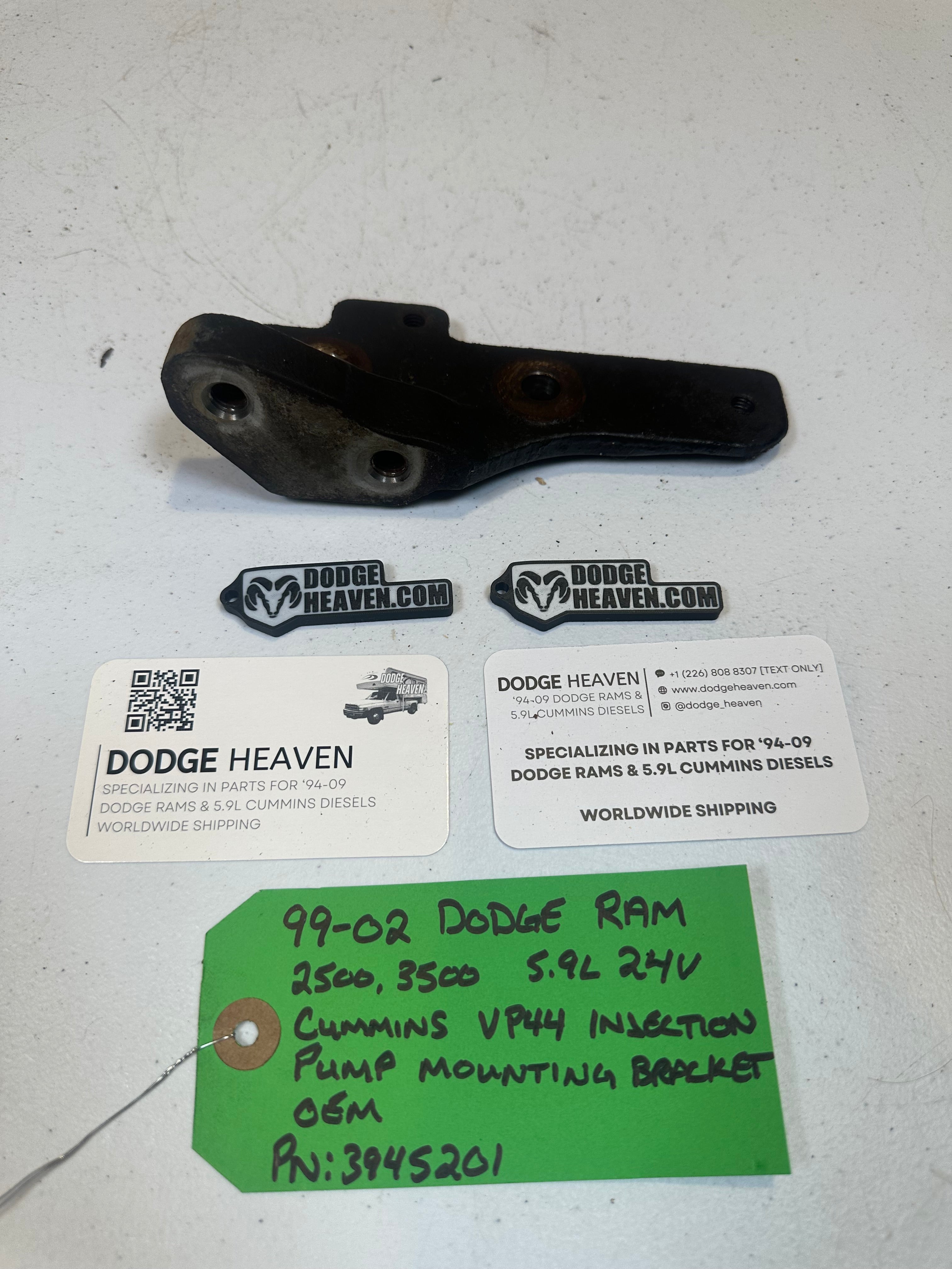1998.5-2002 Dodge Ram VP44 Injection Pump Mounting Bracket 24V 5.9L (OEM)