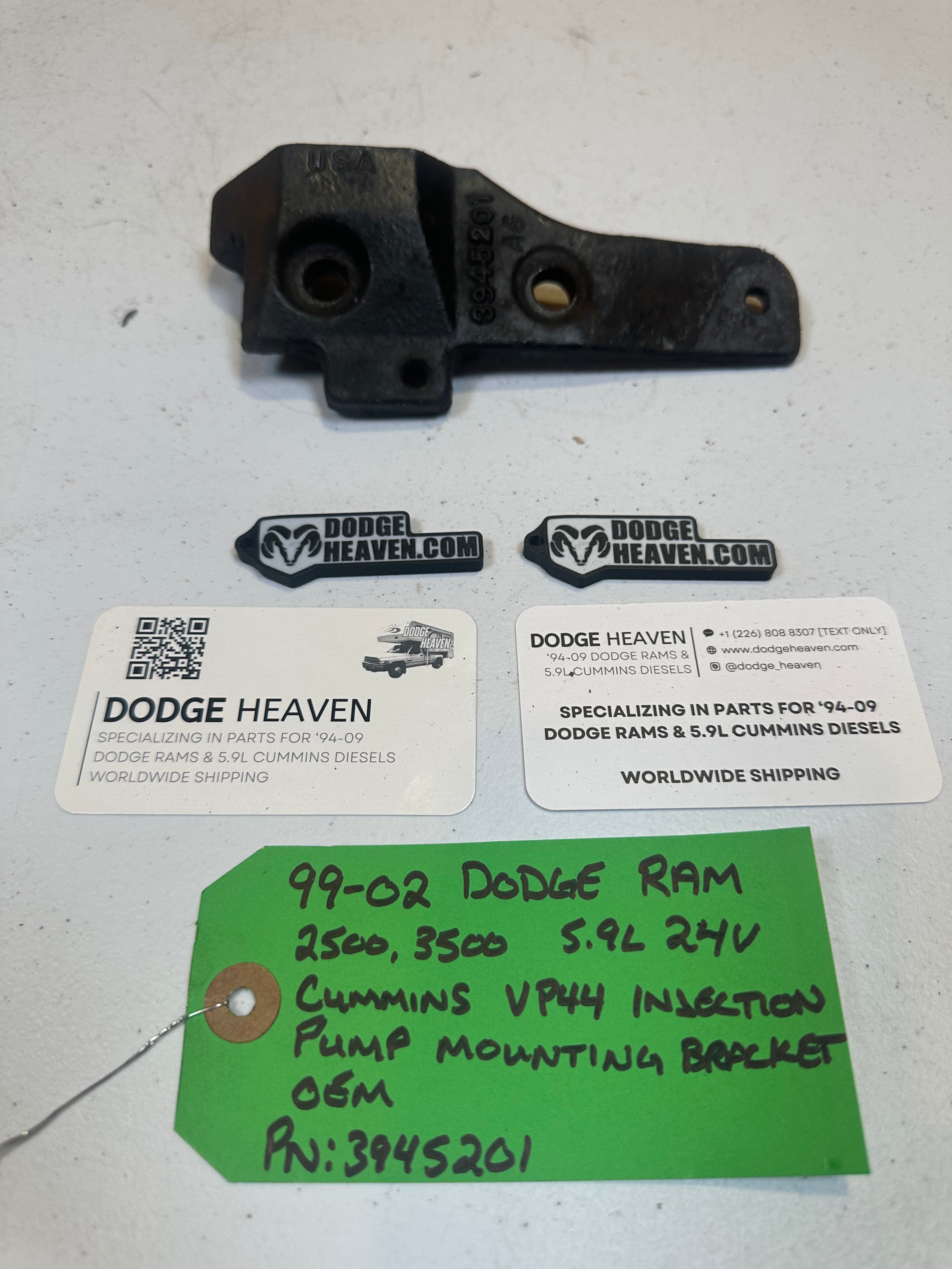 1998.5-2002 Dodge Ram VP44 Injection Pump Mounting Bracket 24V 5.9L (OEM)