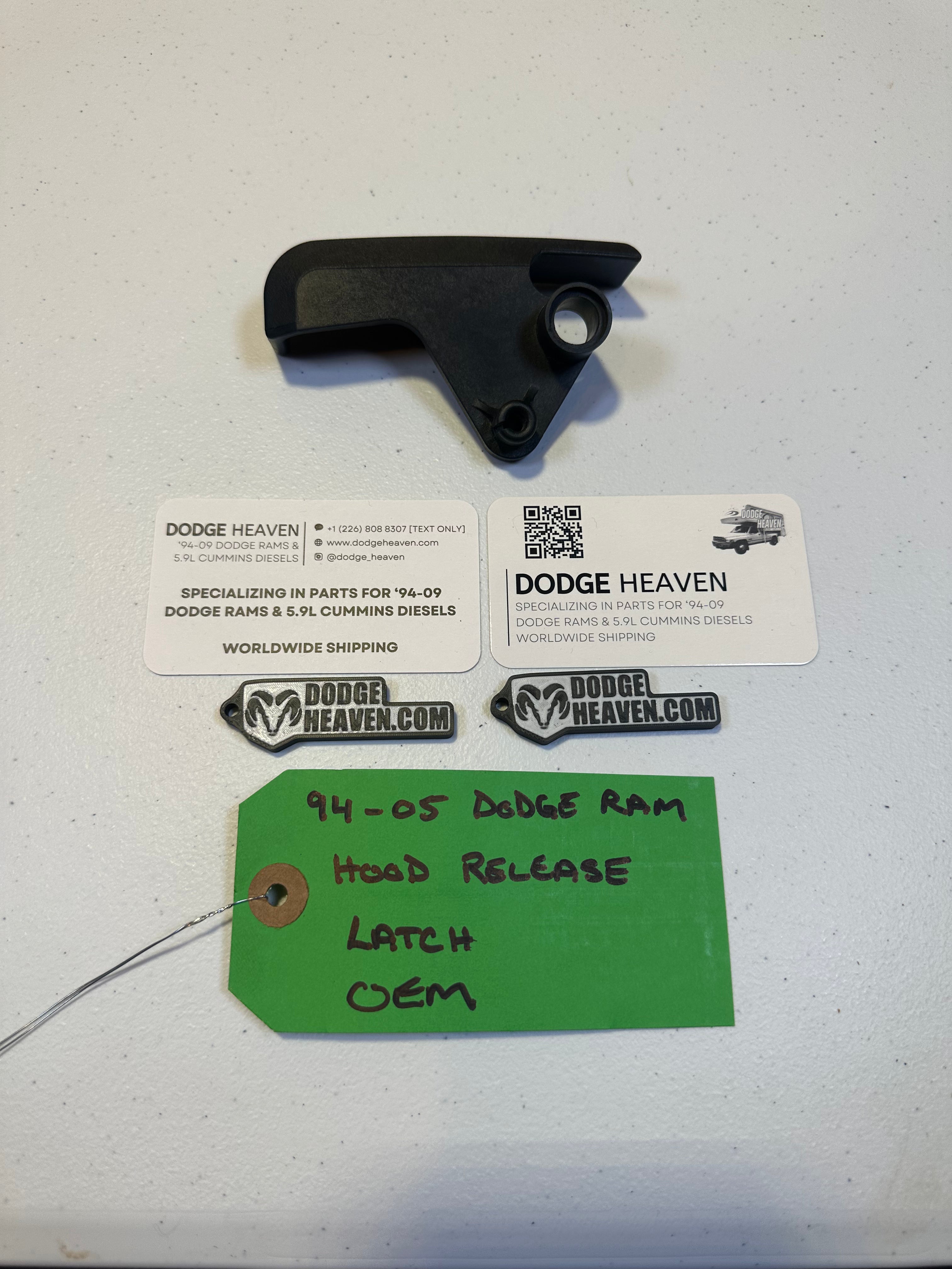 1994-2005 Dodge Ram 1500 2500 3500 Hood Release Latch Handle (OEM)