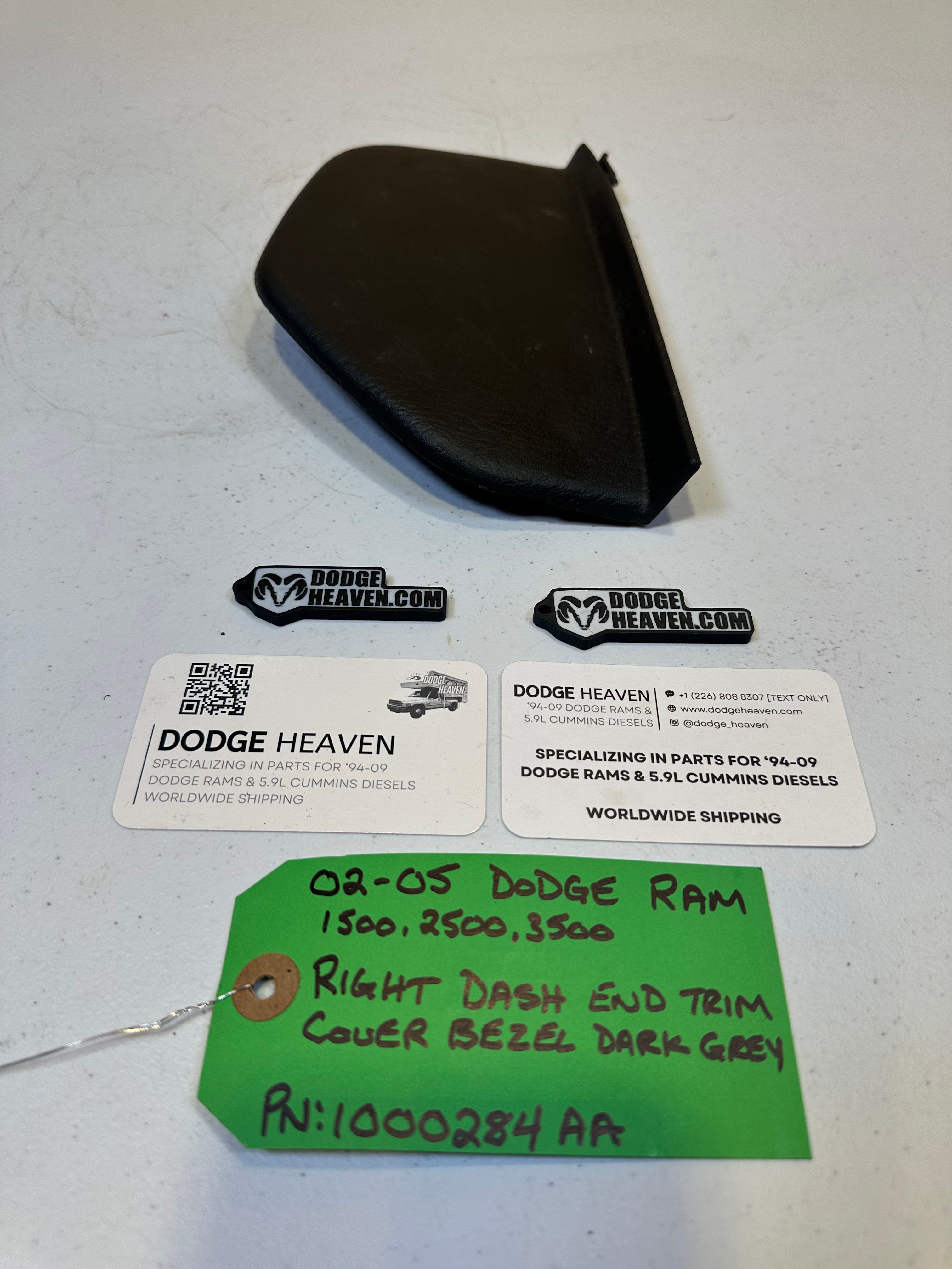 2002-2005 Dodge Ram Dash Side End Cap Trim Panel Passenger-Side (OEM)