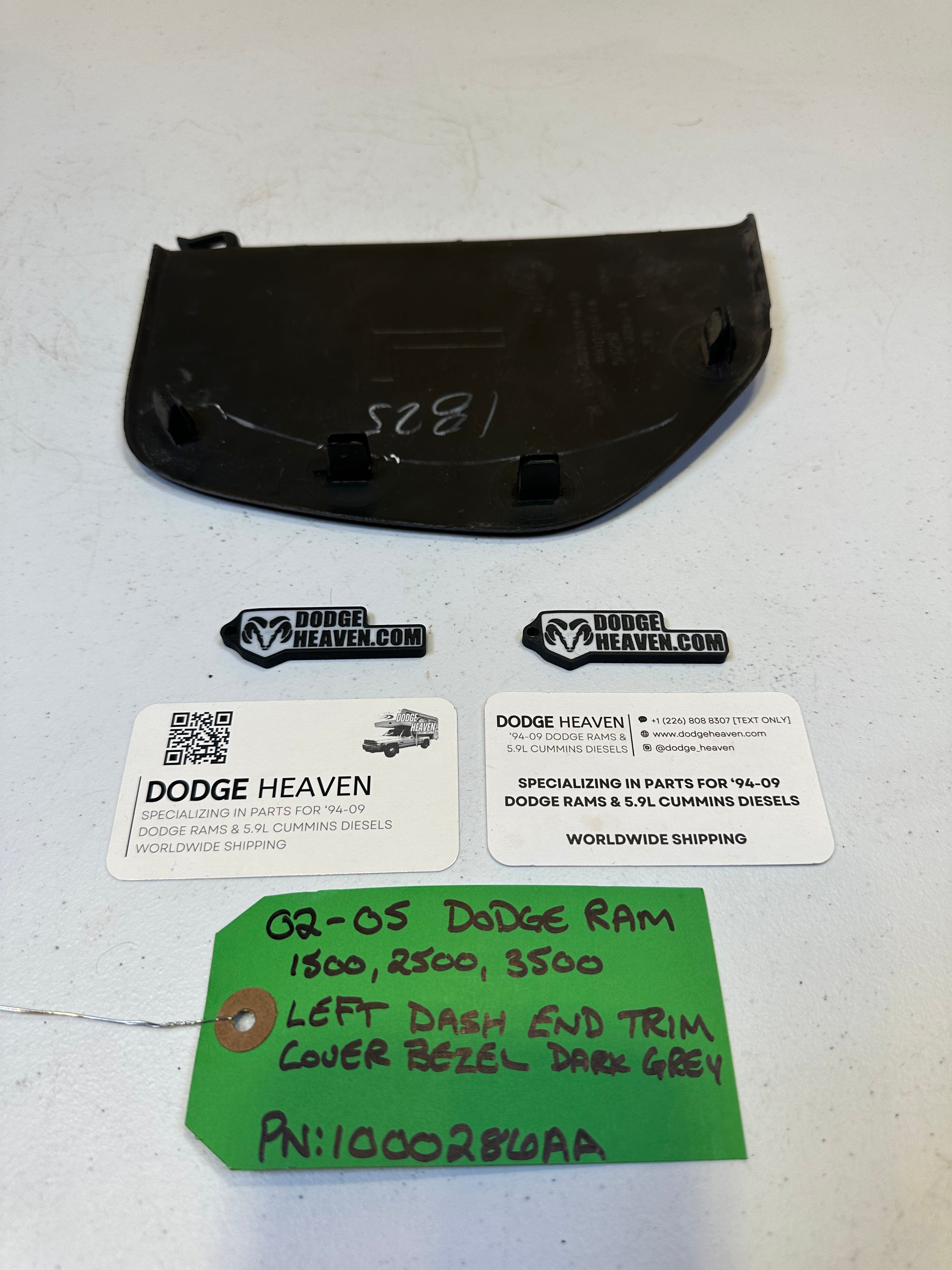 2002-2005 Dodge Ram Dash Side End Cap Trim Panel Driver-Side (OEM)