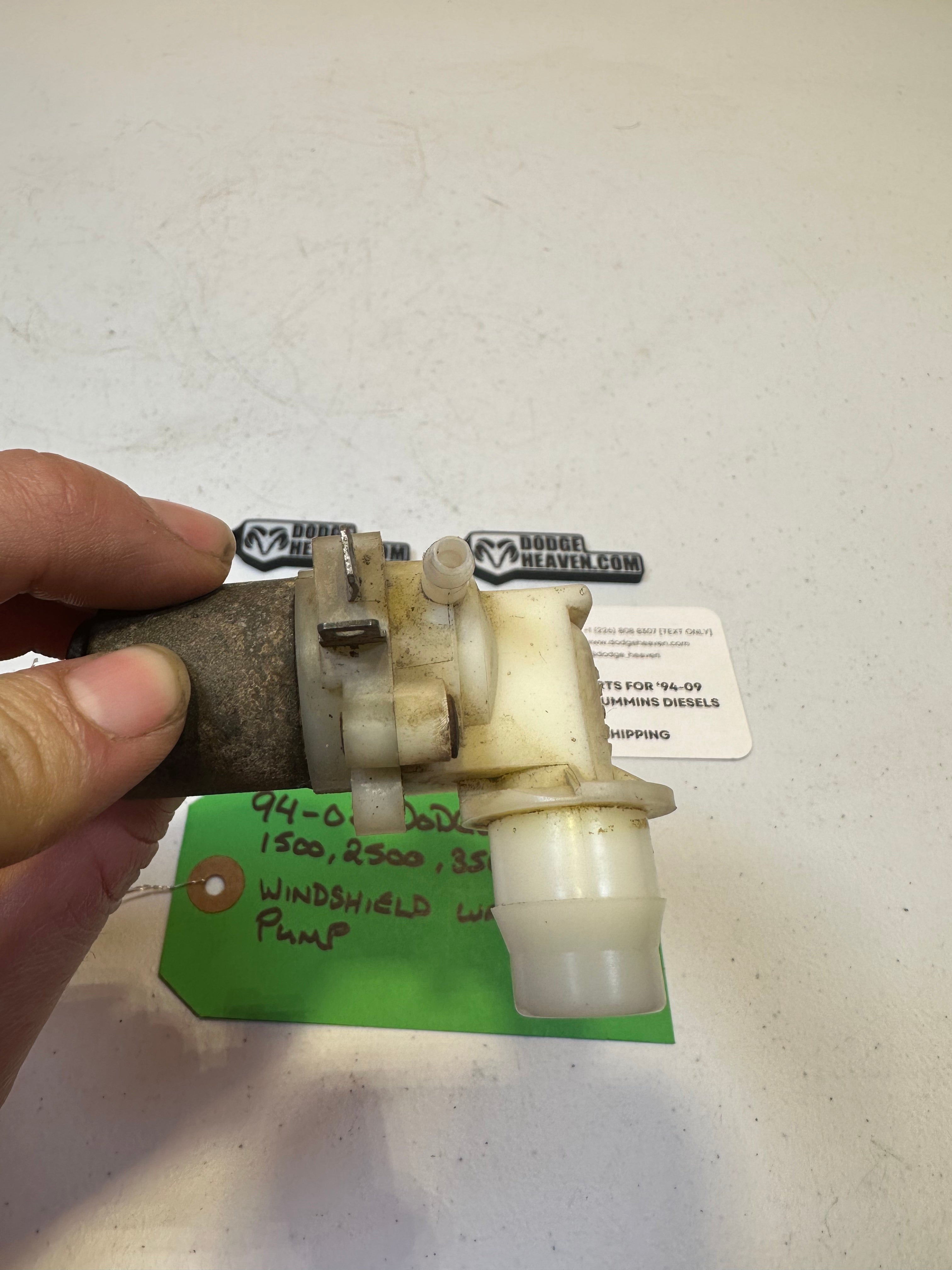 1994-2002 Dodge Ram 1500 2500 3500 Windshield Washer Fluid Pump (OEM)