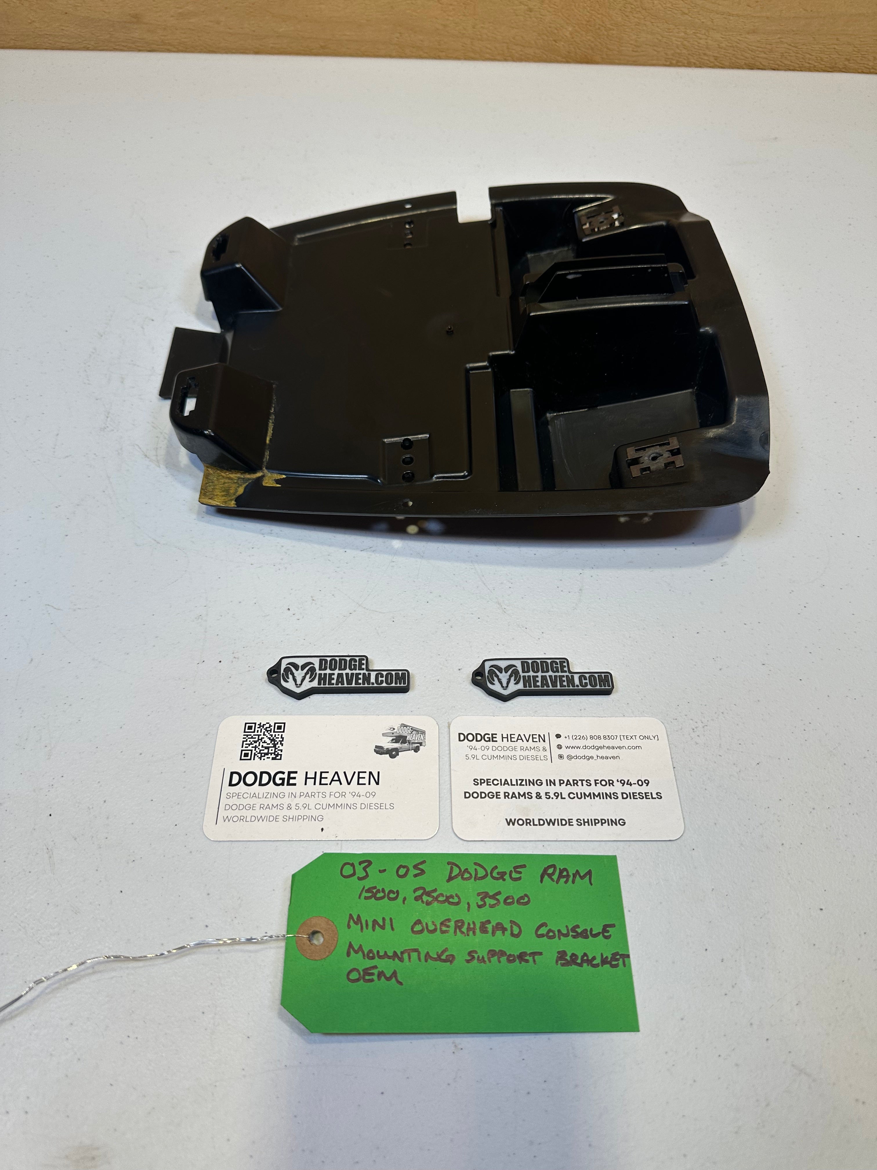 2002-2005 Dodge Ram Mini Overhead Console Mounting Support Bracket (OEM)