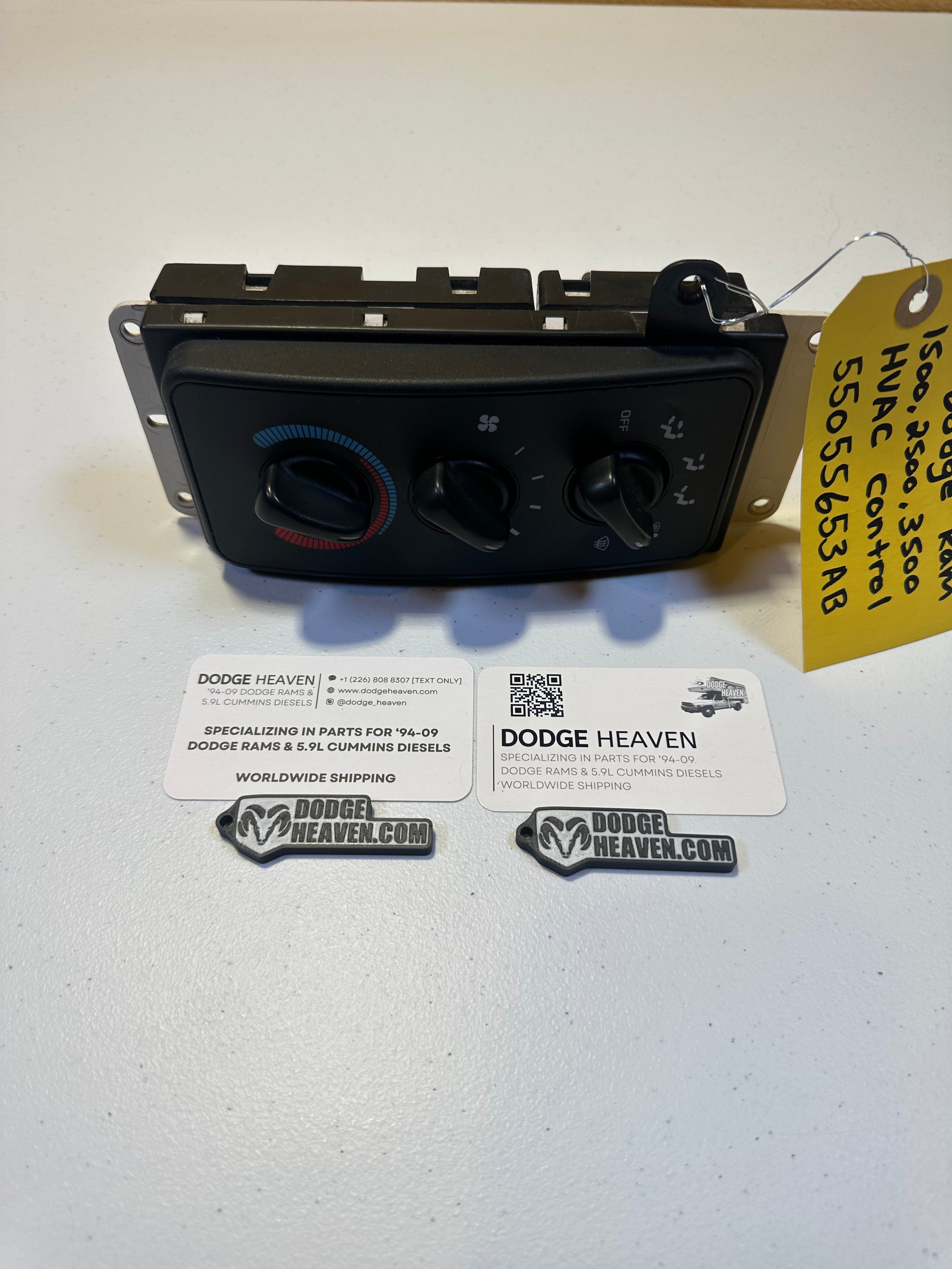 1998-1998 Dodge Ram HVAC Climate Control 1500 2500 3500