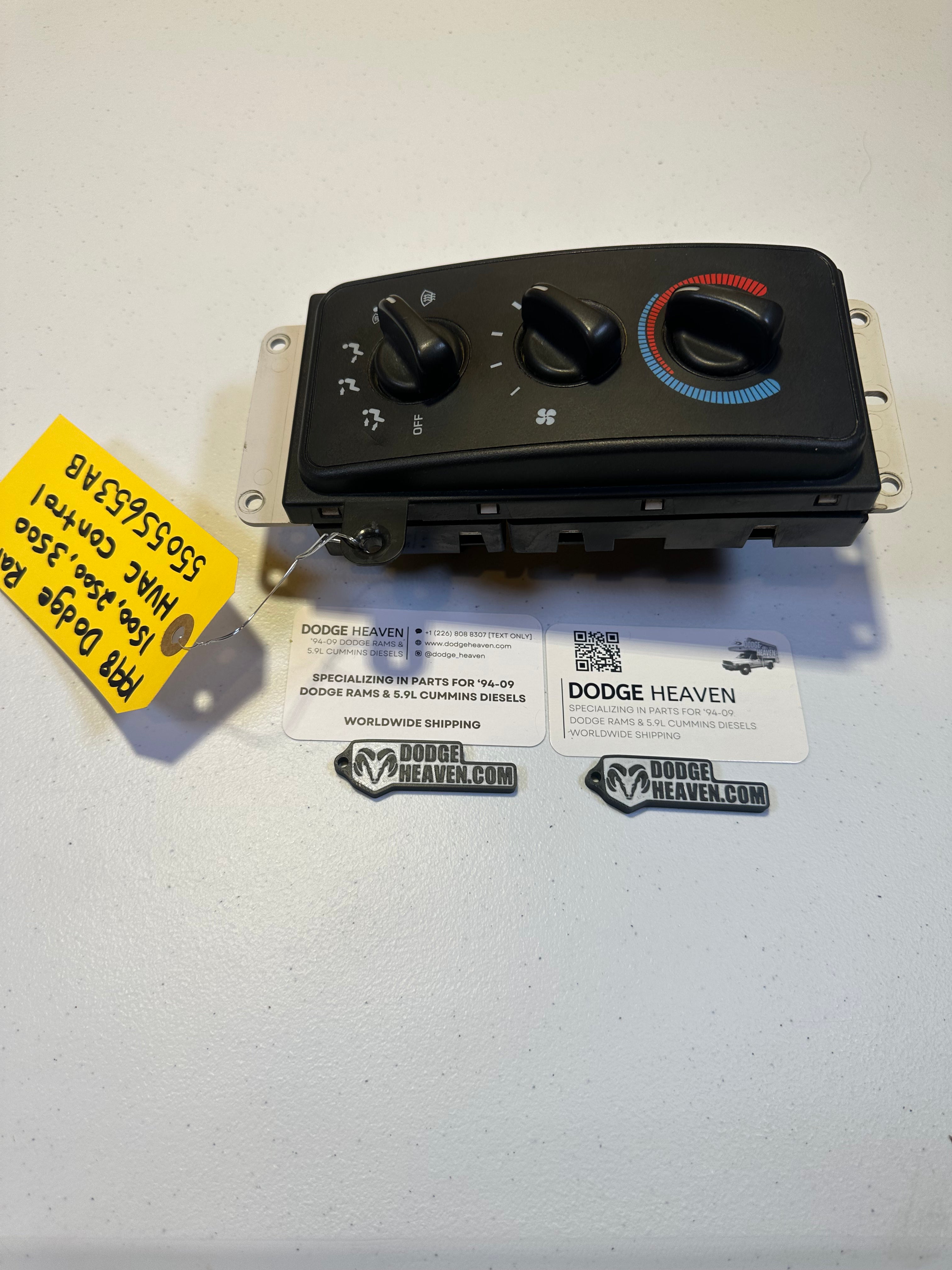 1998-1998 Dodge Ram HVAC Climate Control 1500 2500 3500