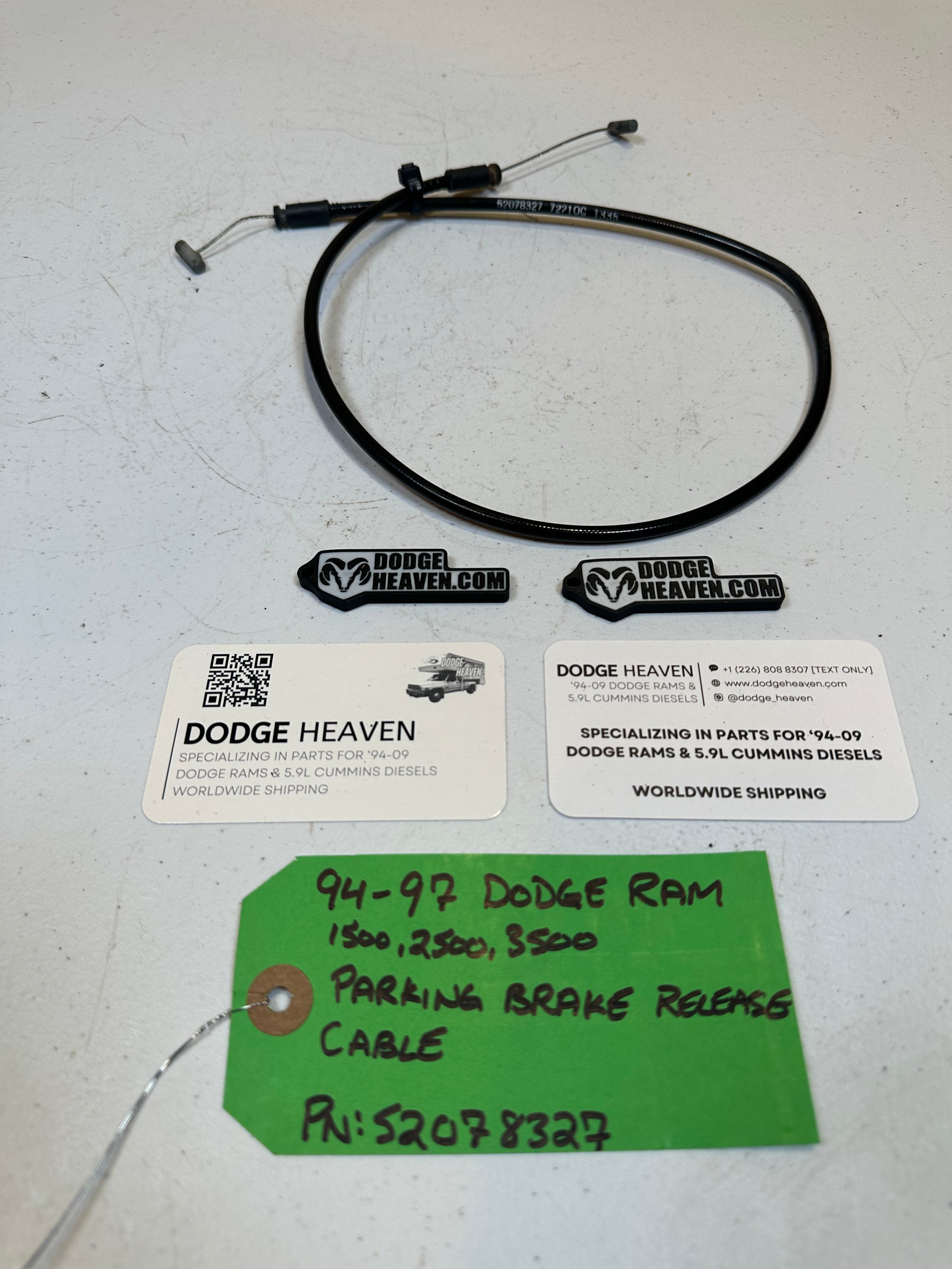 1994-1997 Dodge Ram Parking Brake Emergency Brake Release Cable