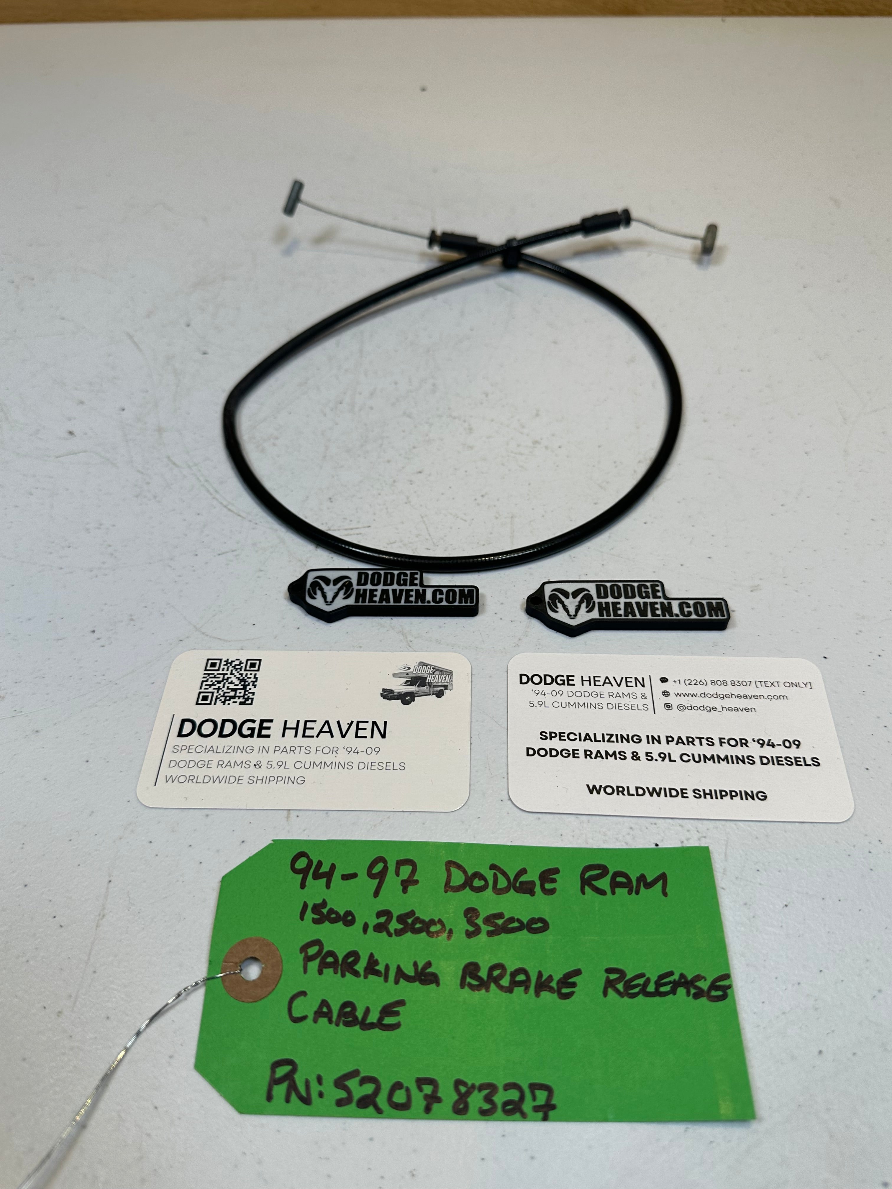 1994-1997 Dodge Ram Parking Brake Emergency Brake Release Cable