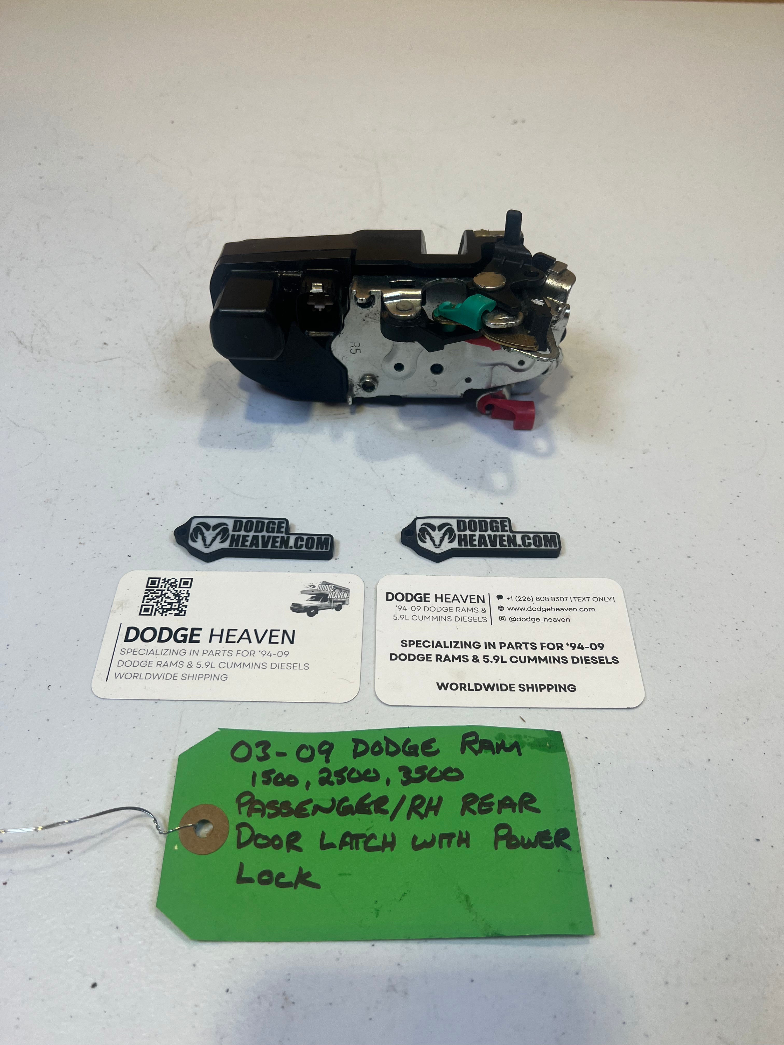 2003-2009 Dodge Ram Passenger RH Rear Door lock Actuator