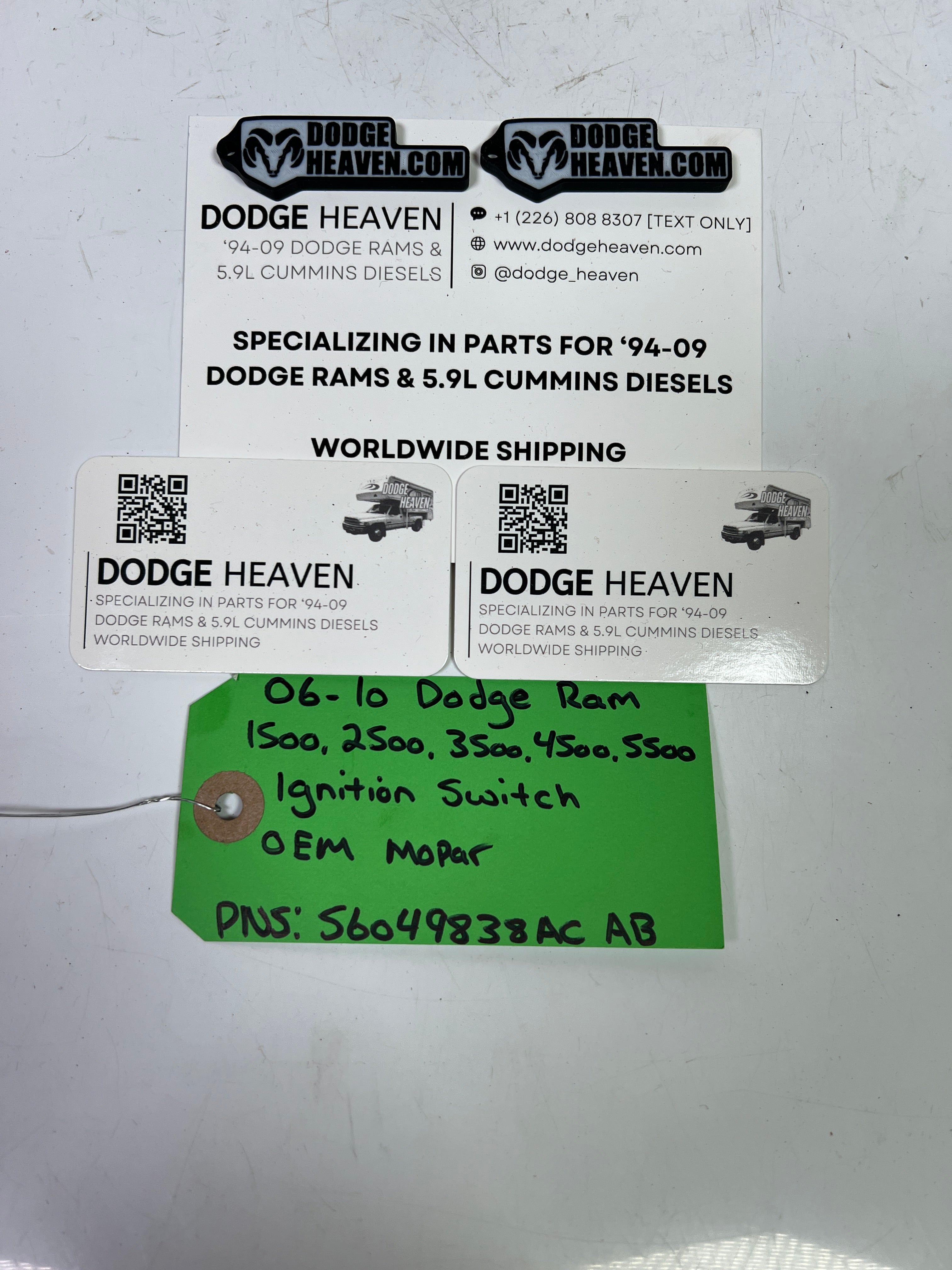 2006-2010 Dodge Ram 1500 2500 3500 Ignition switch