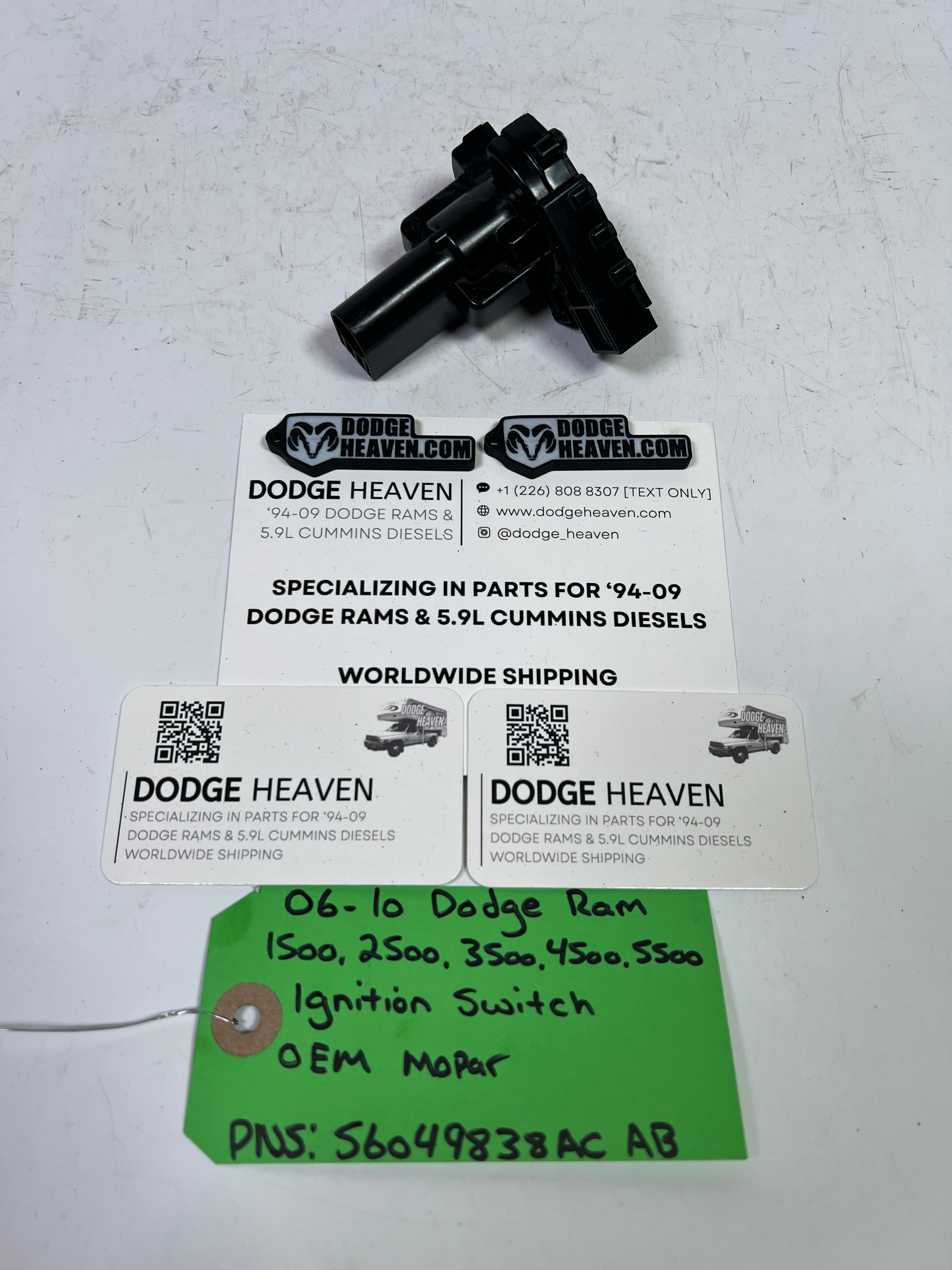 2006-2010 Dodge Ram 1500 2500 3500 Ignition switch