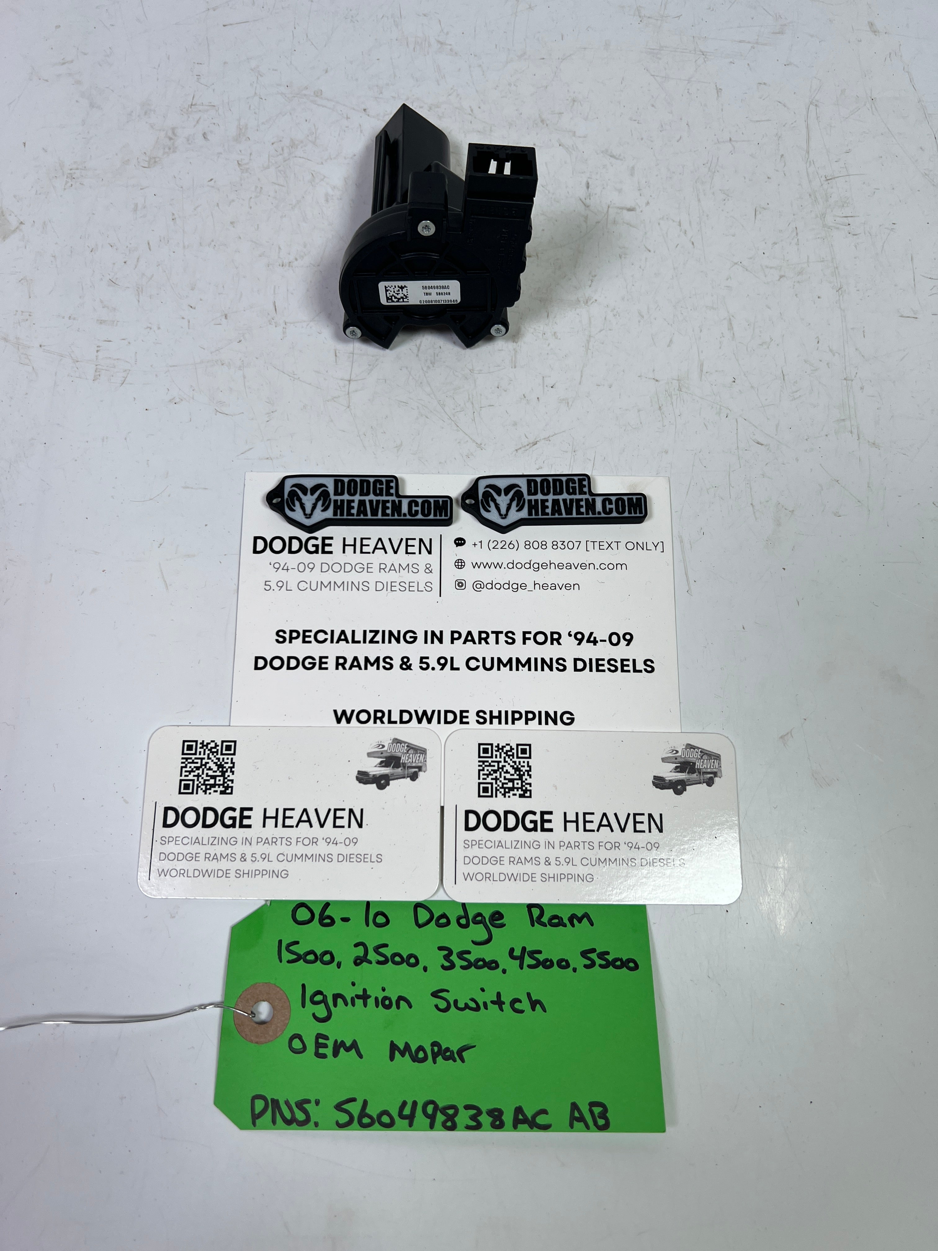 2006-2010 Dodge Ram 1500 2500 3500 Ignition switch