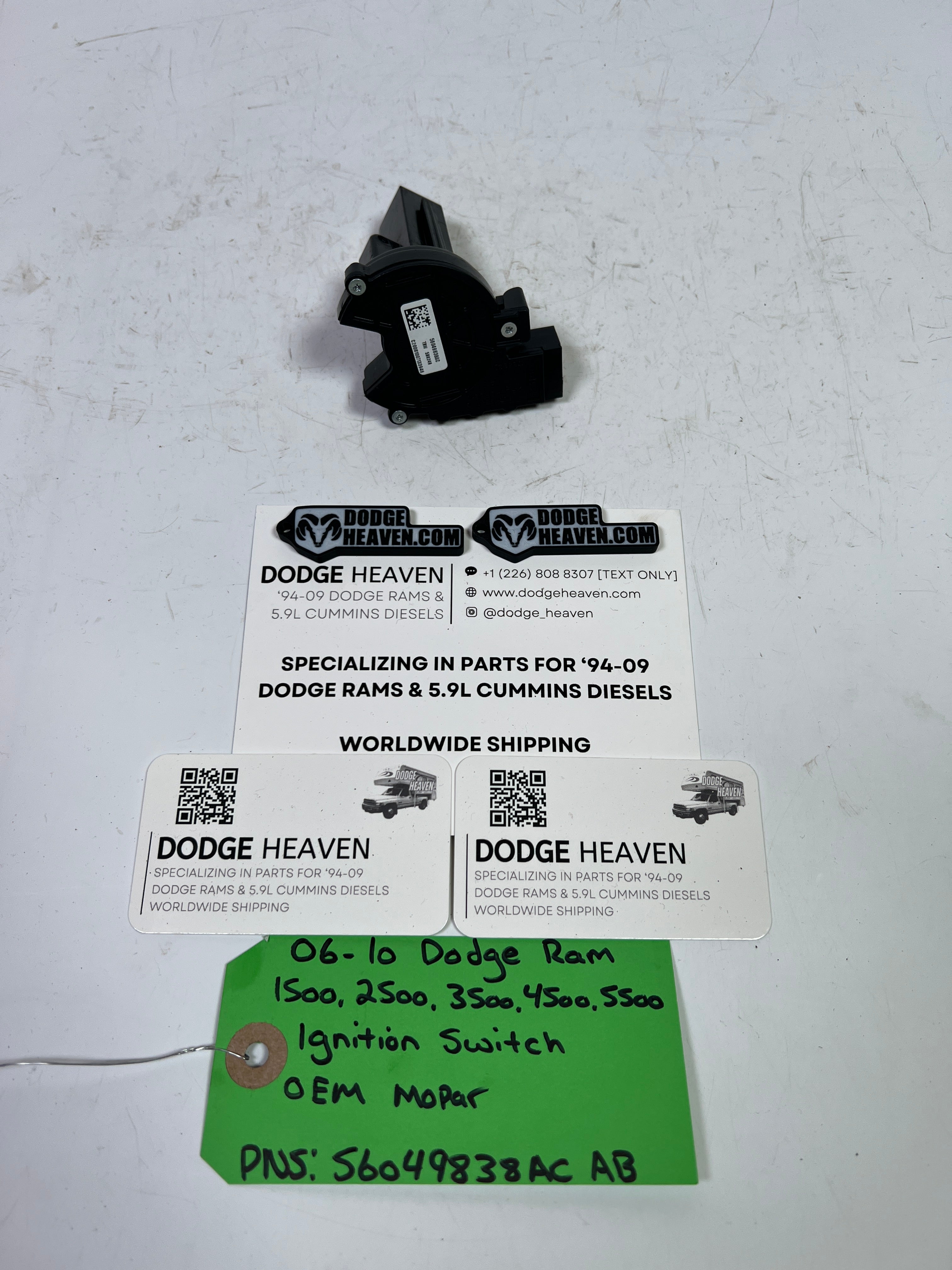 2006-2010 Dodge Ram 1500 2500 3500 Ignition switch