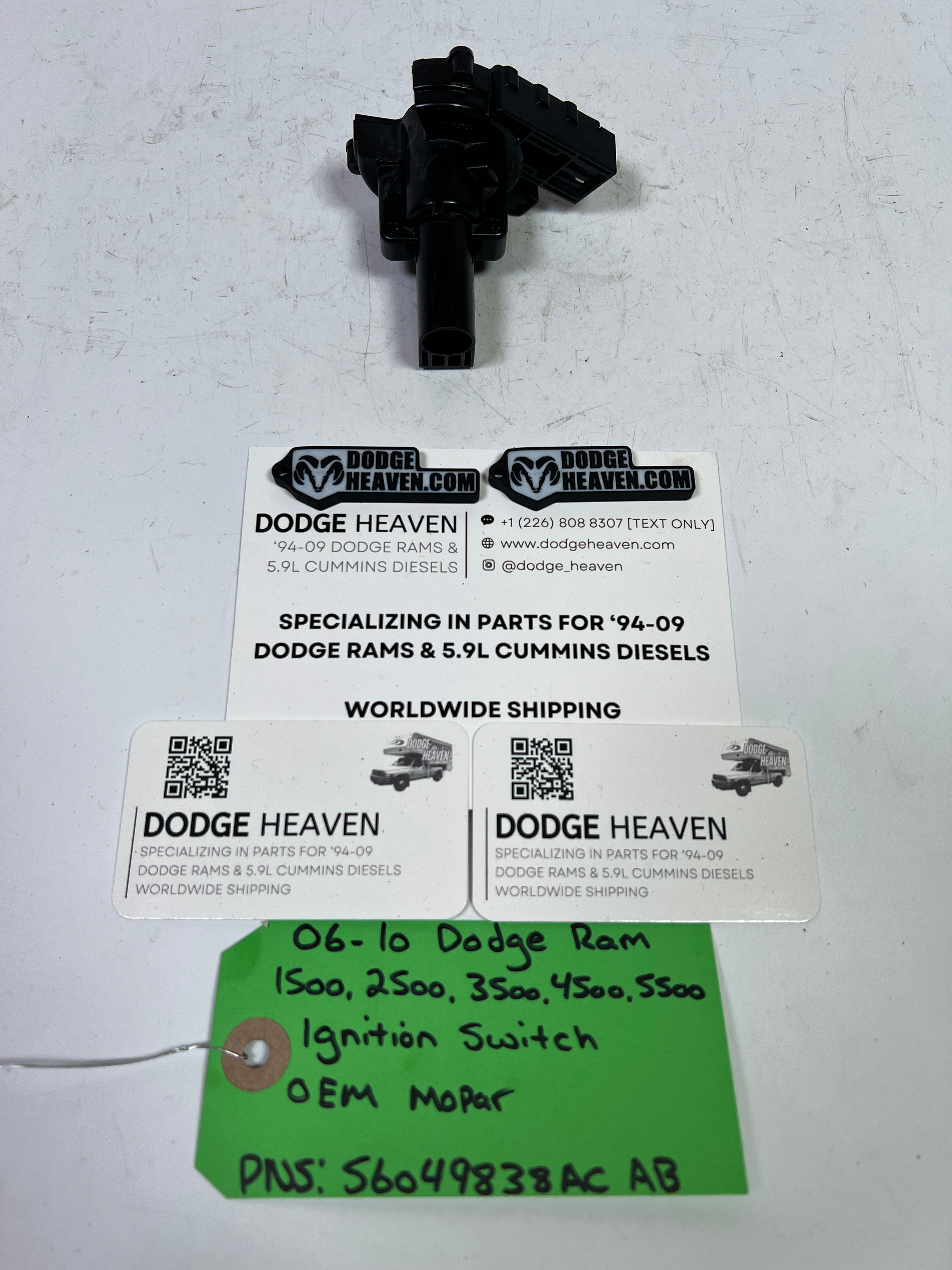 2006-2010 Dodge Ram 1500 2500 3500 Ignition switch